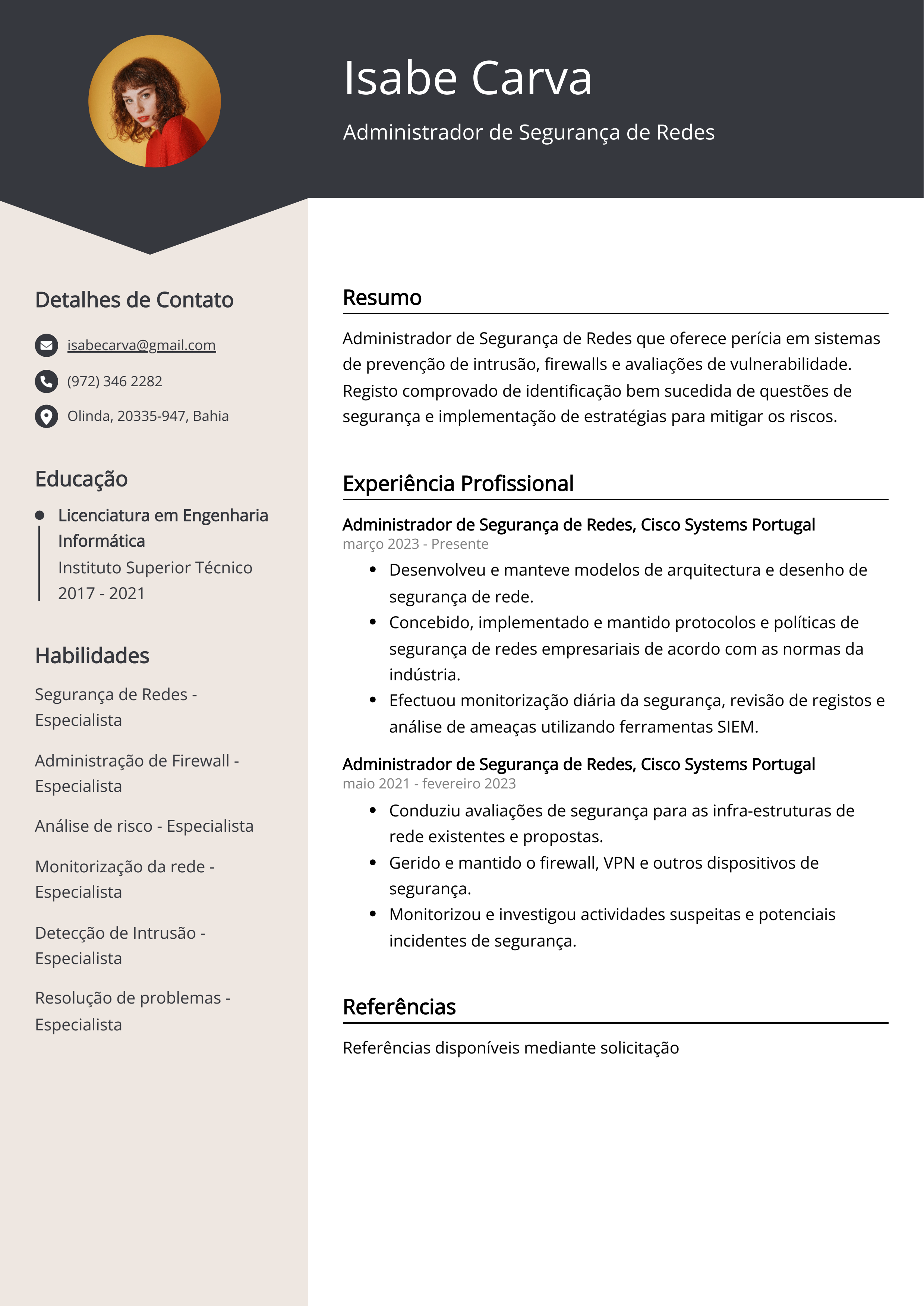 Criar CV