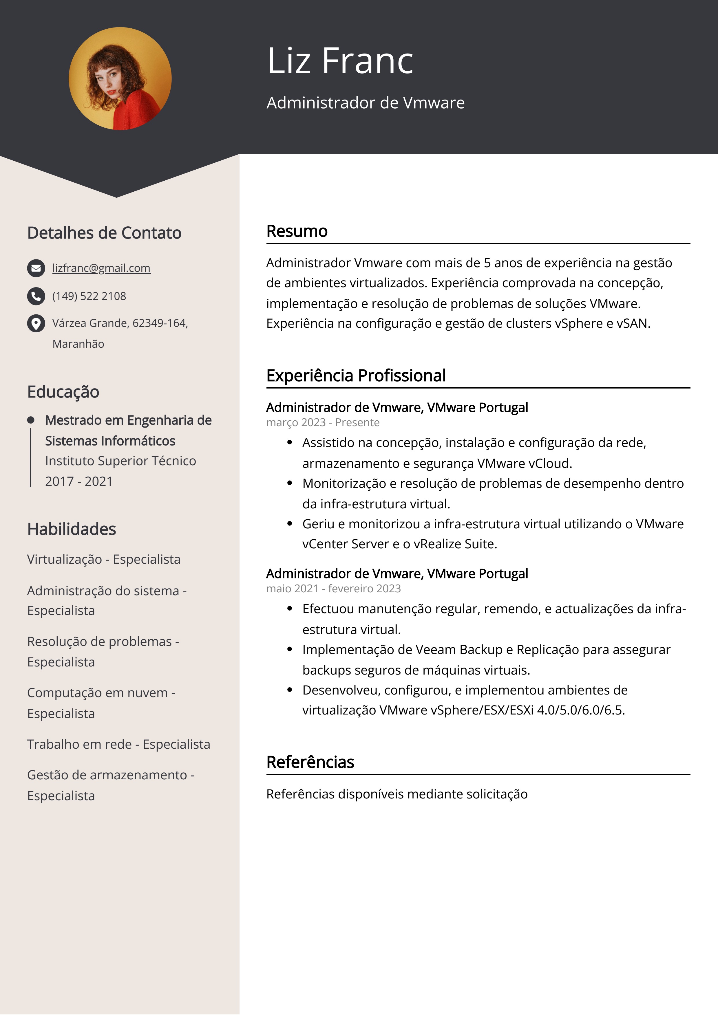 Criar CV