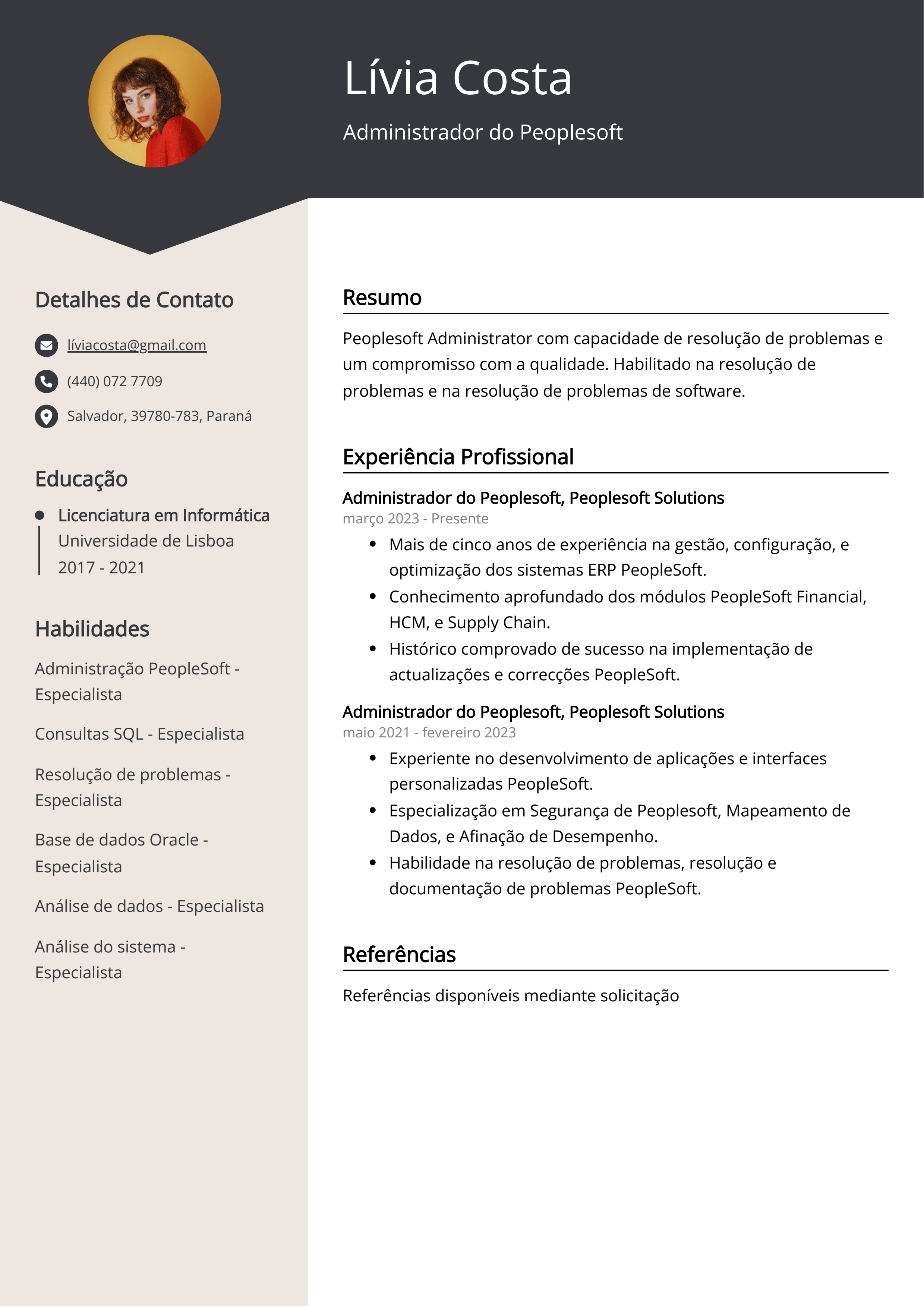 Criar CV