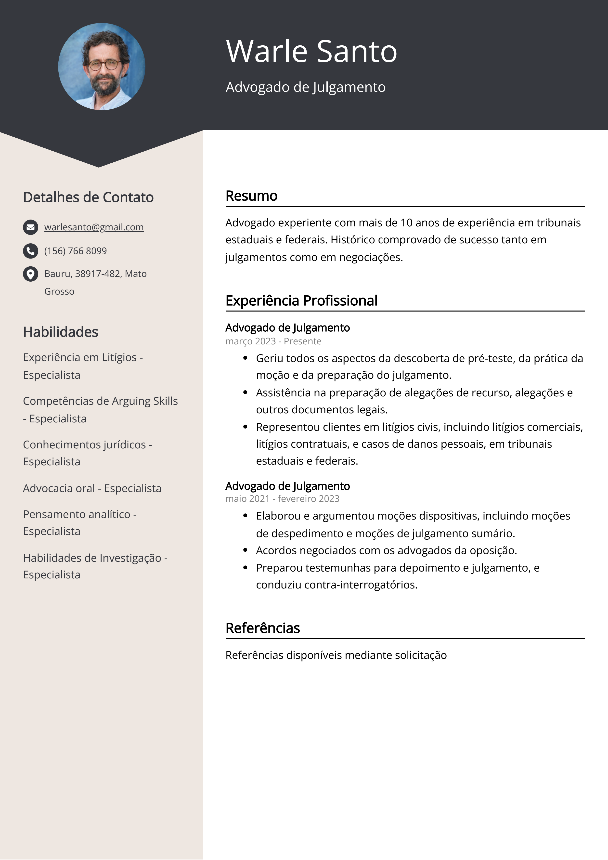 Criar CV