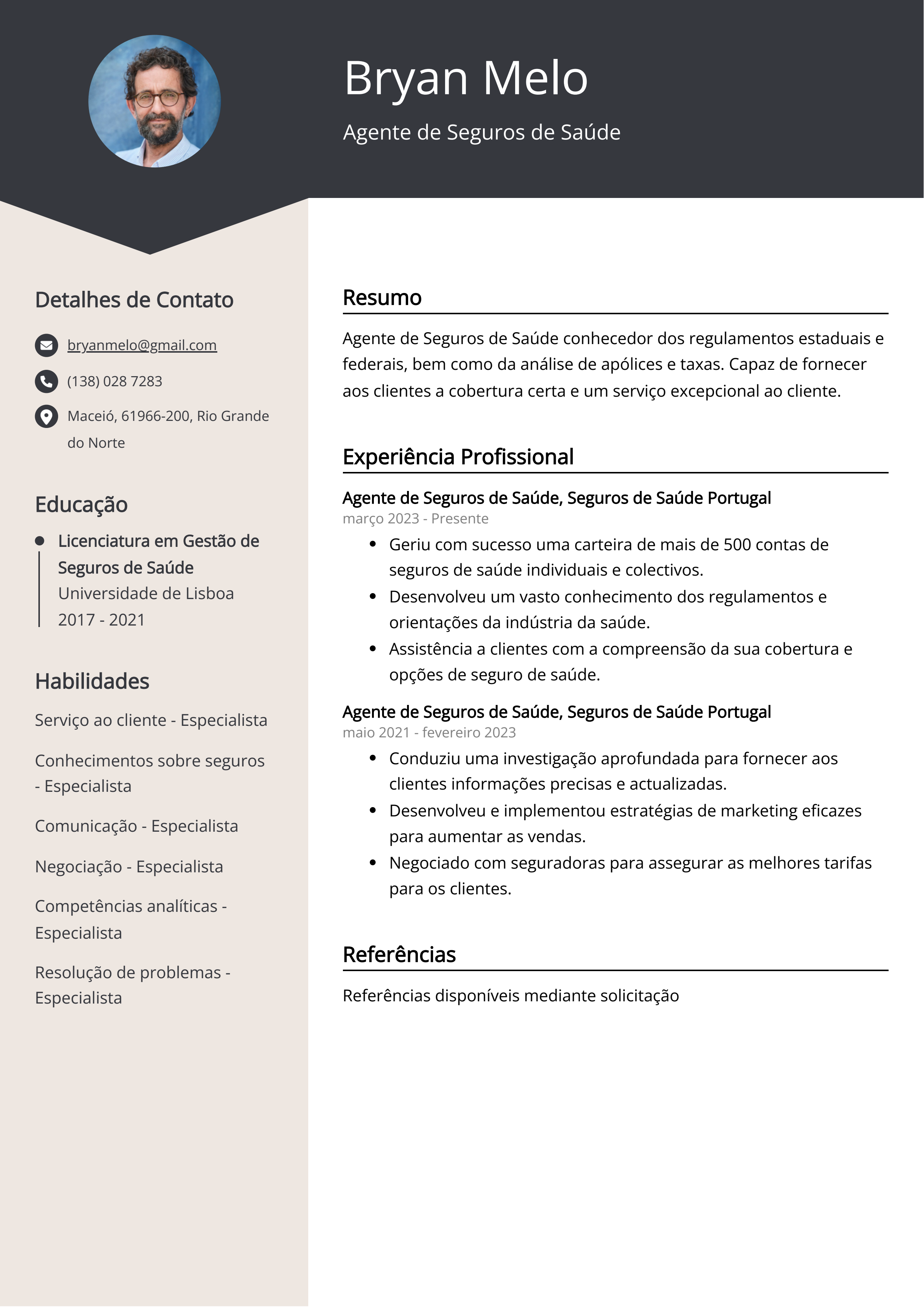 Criar CV