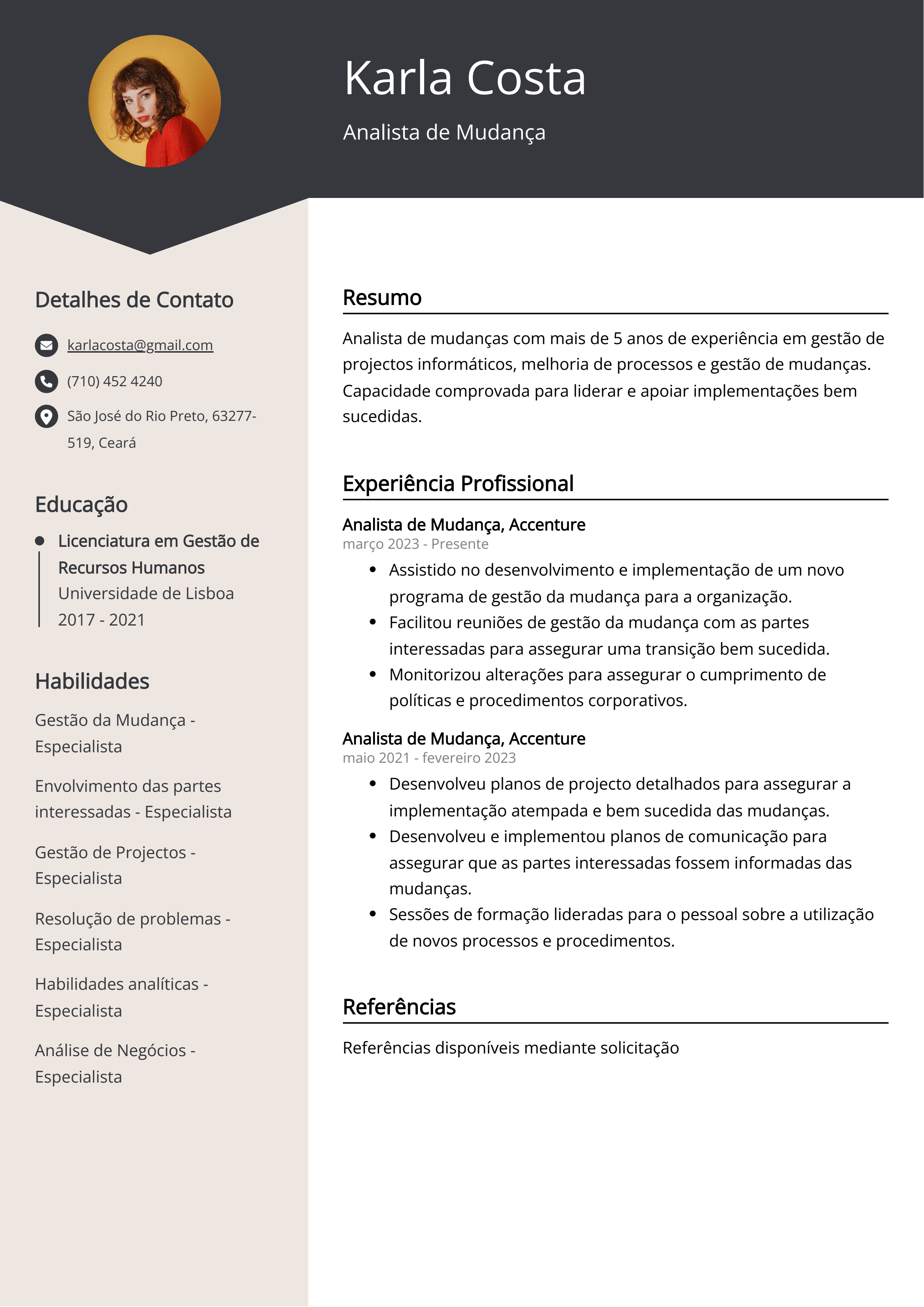 Criar CV