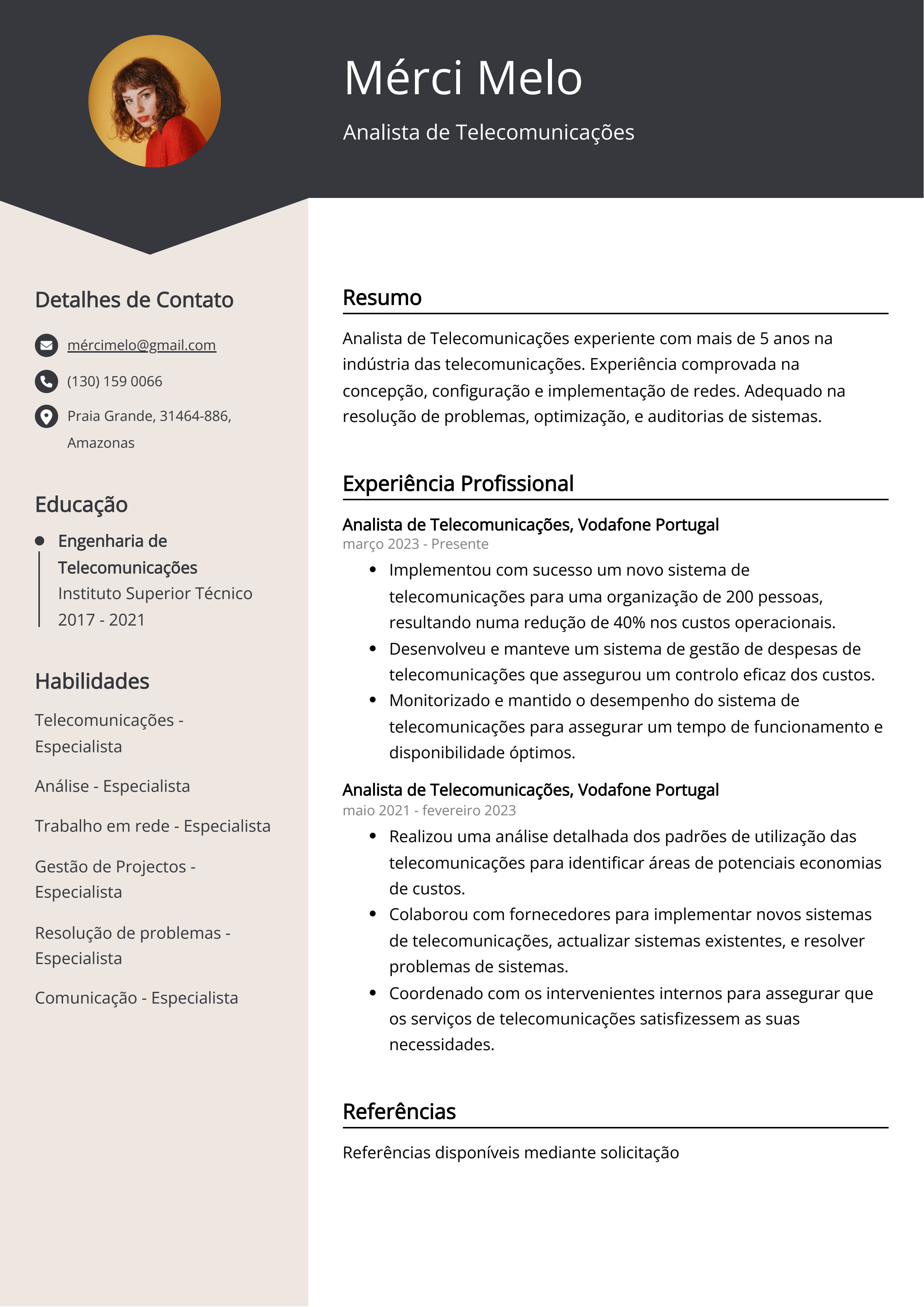 Criar CV