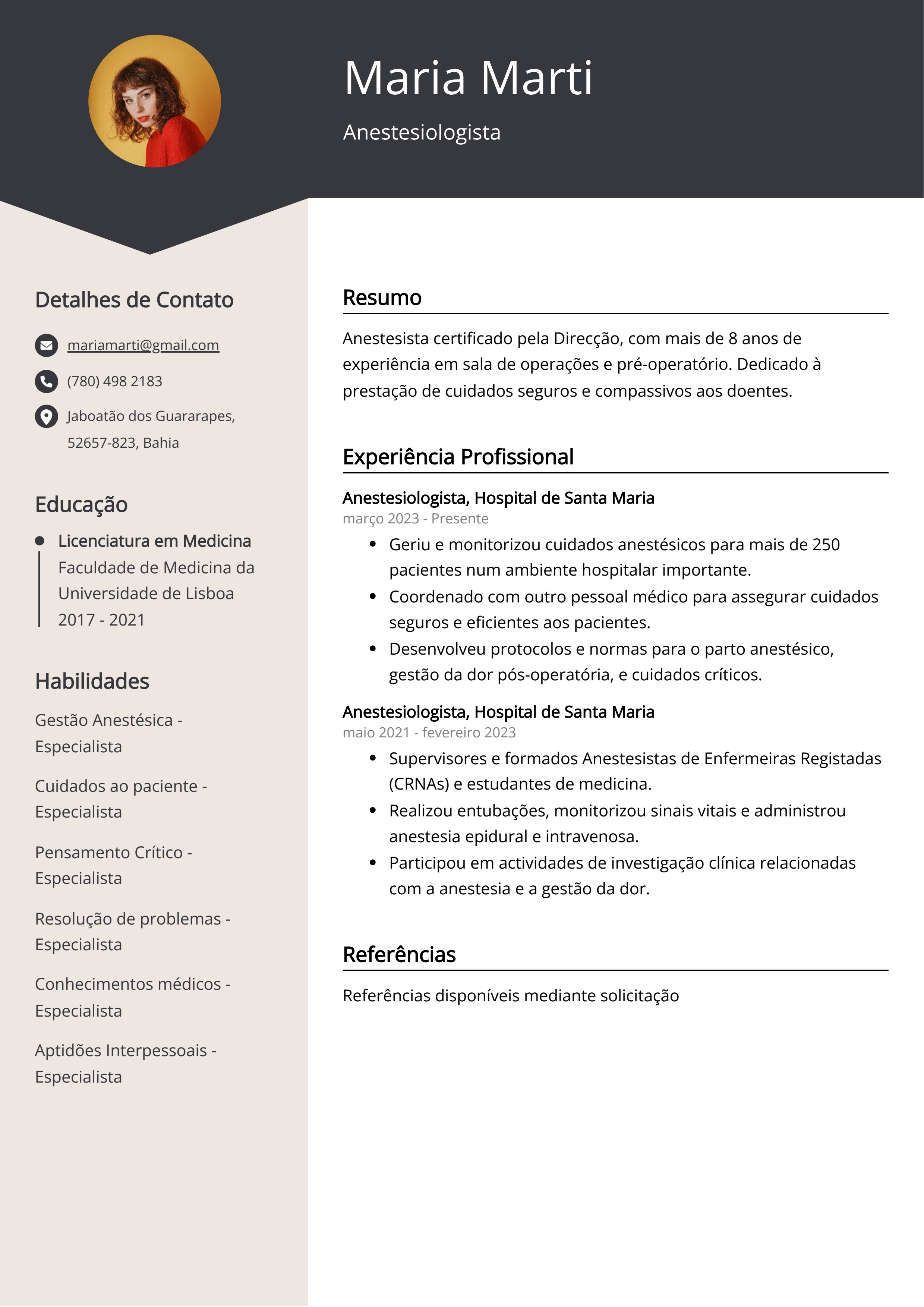 Criar CV