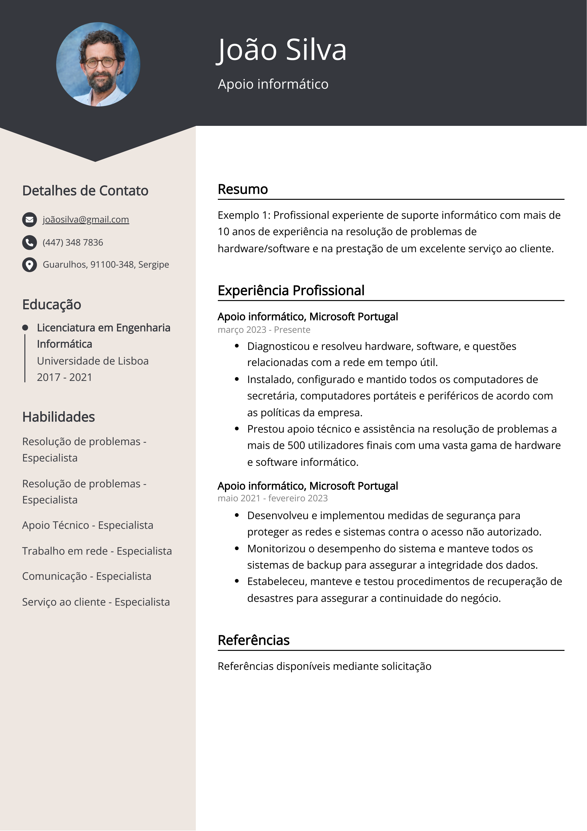 Criar CV