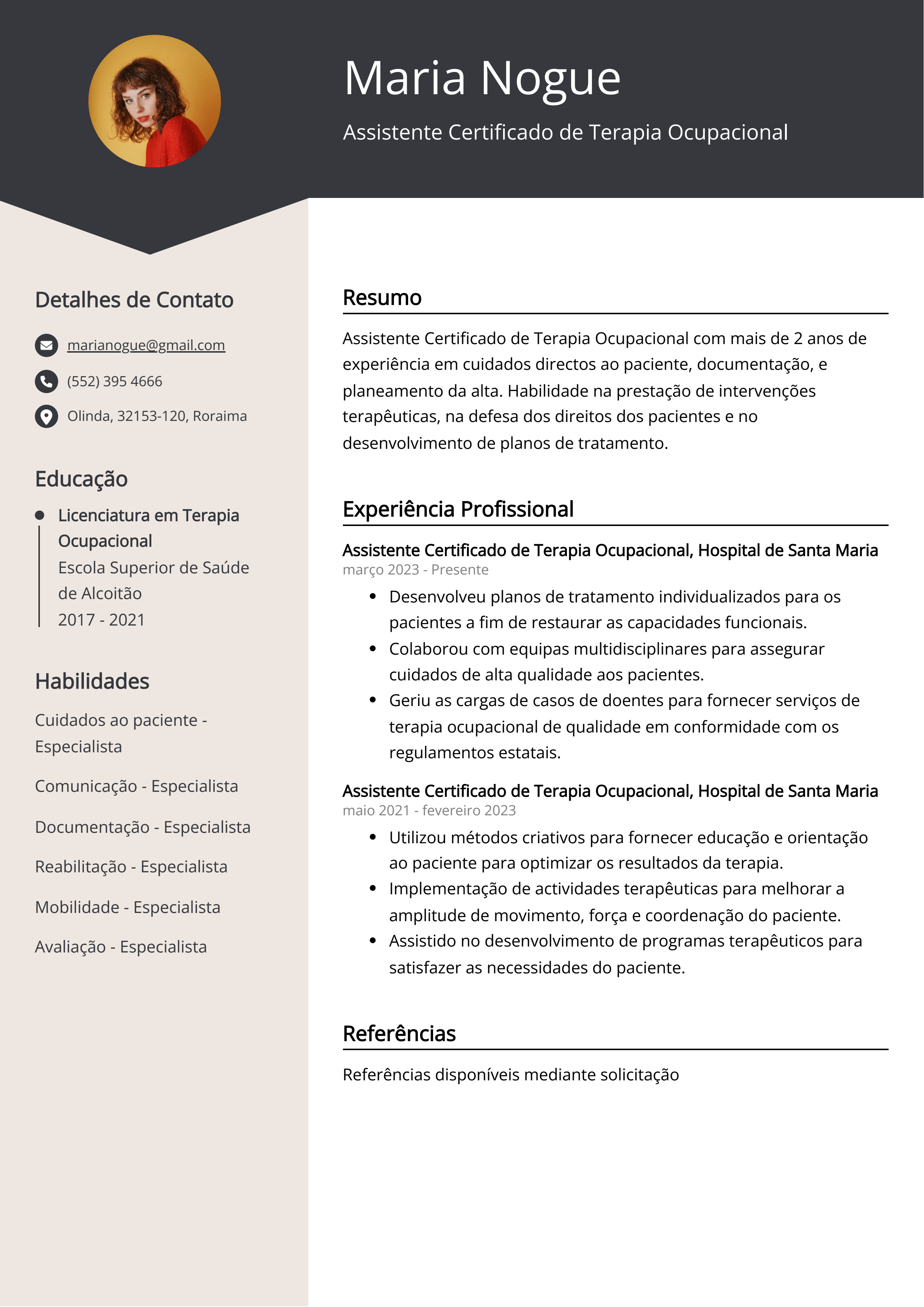 Criar CV