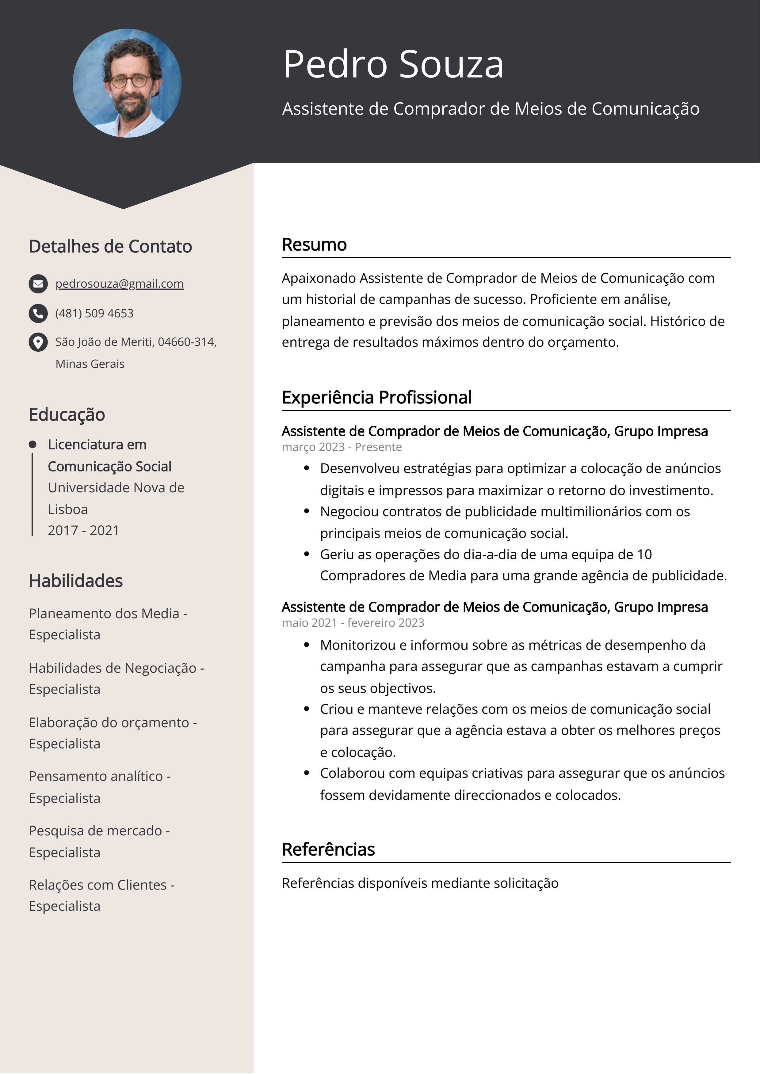 Criar CV