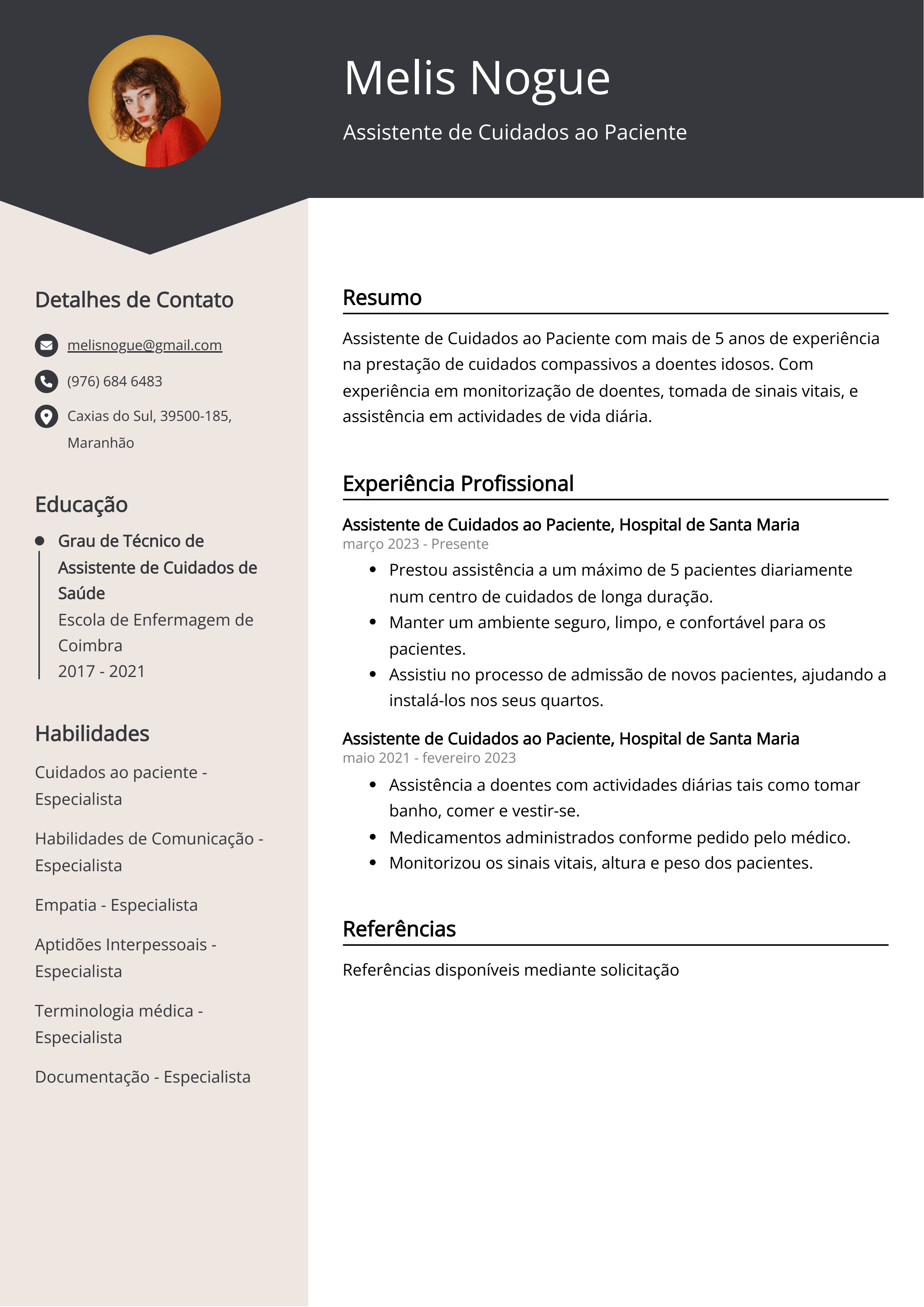 Criar CV