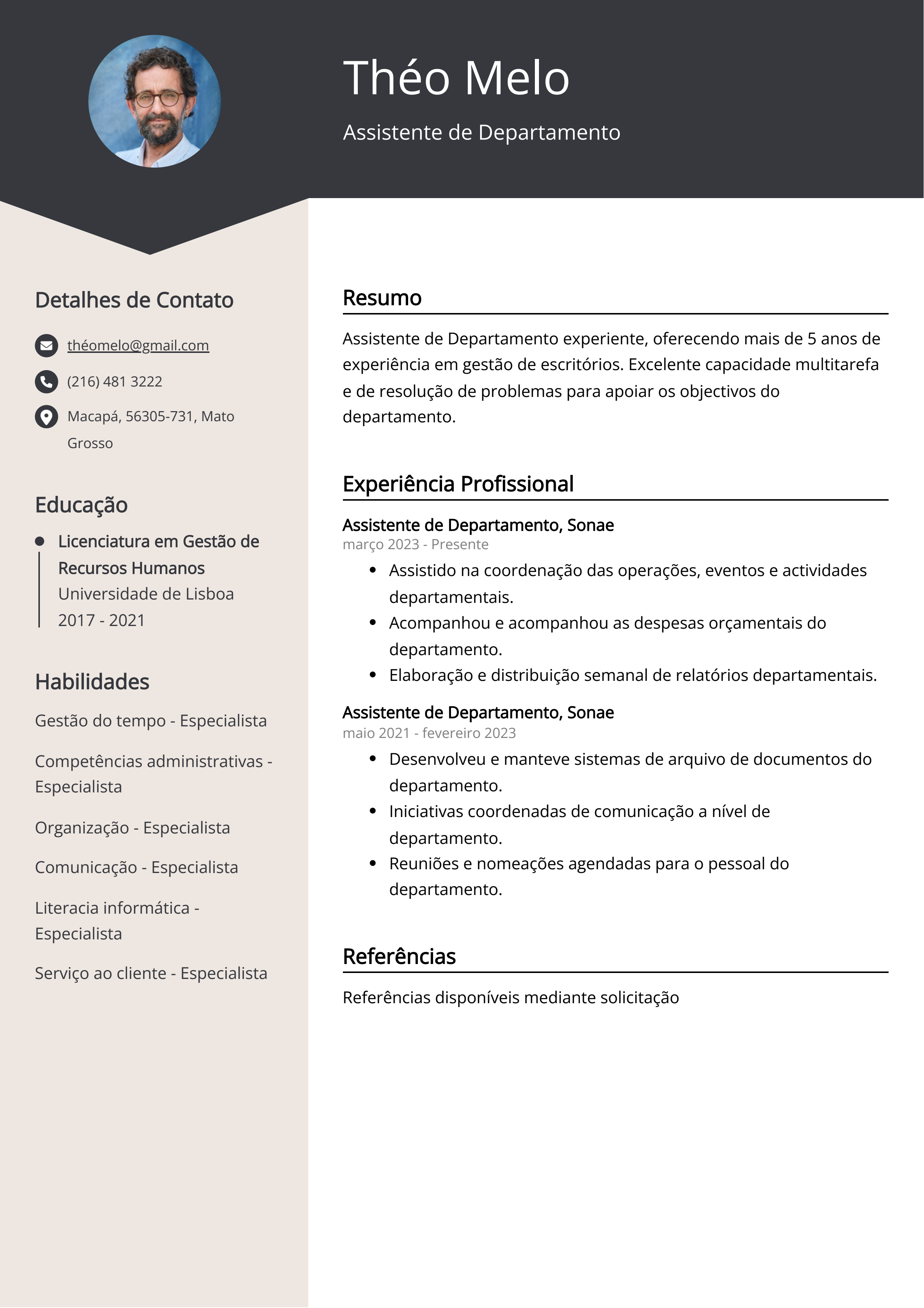 Criar CV