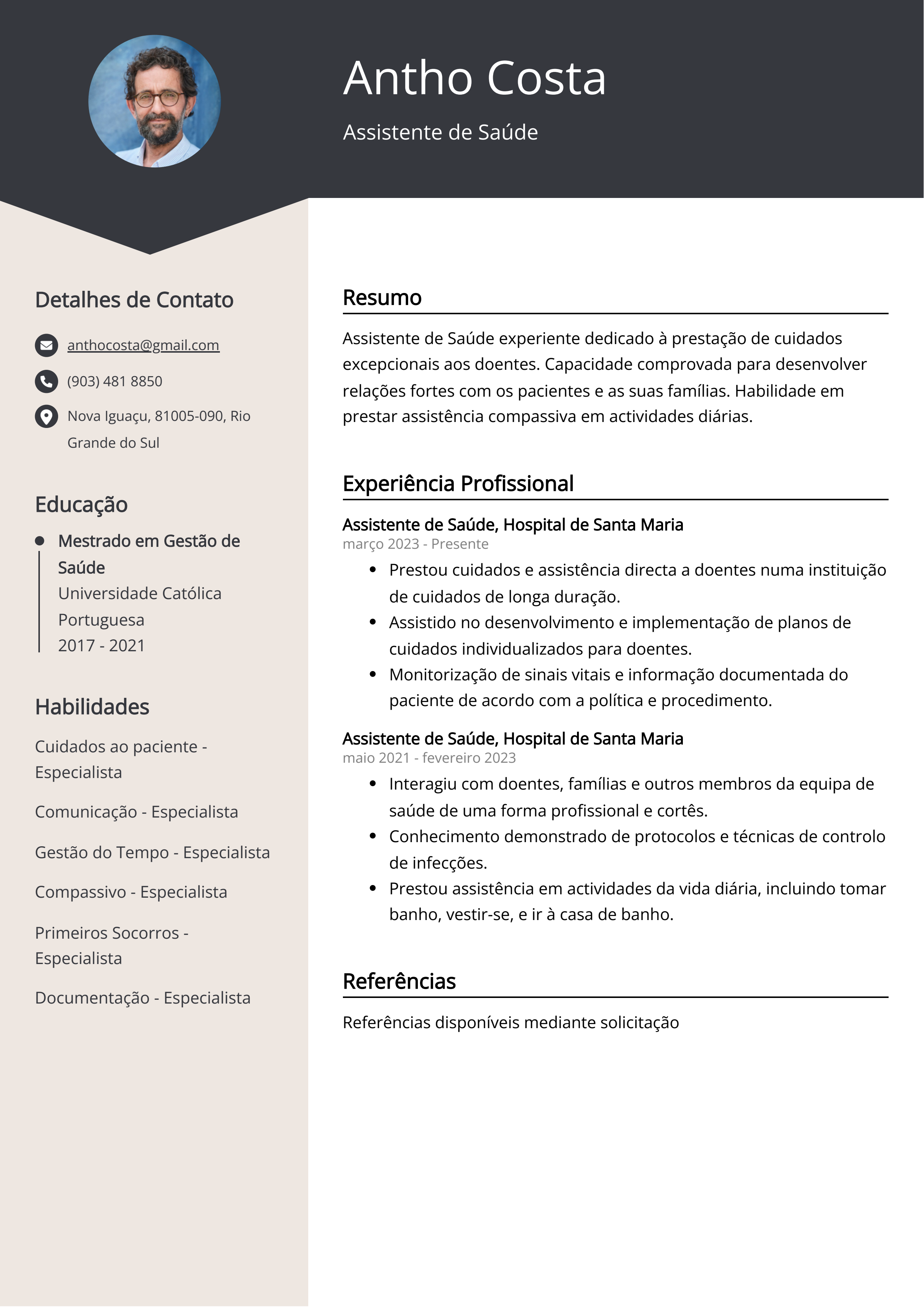 Criar CV