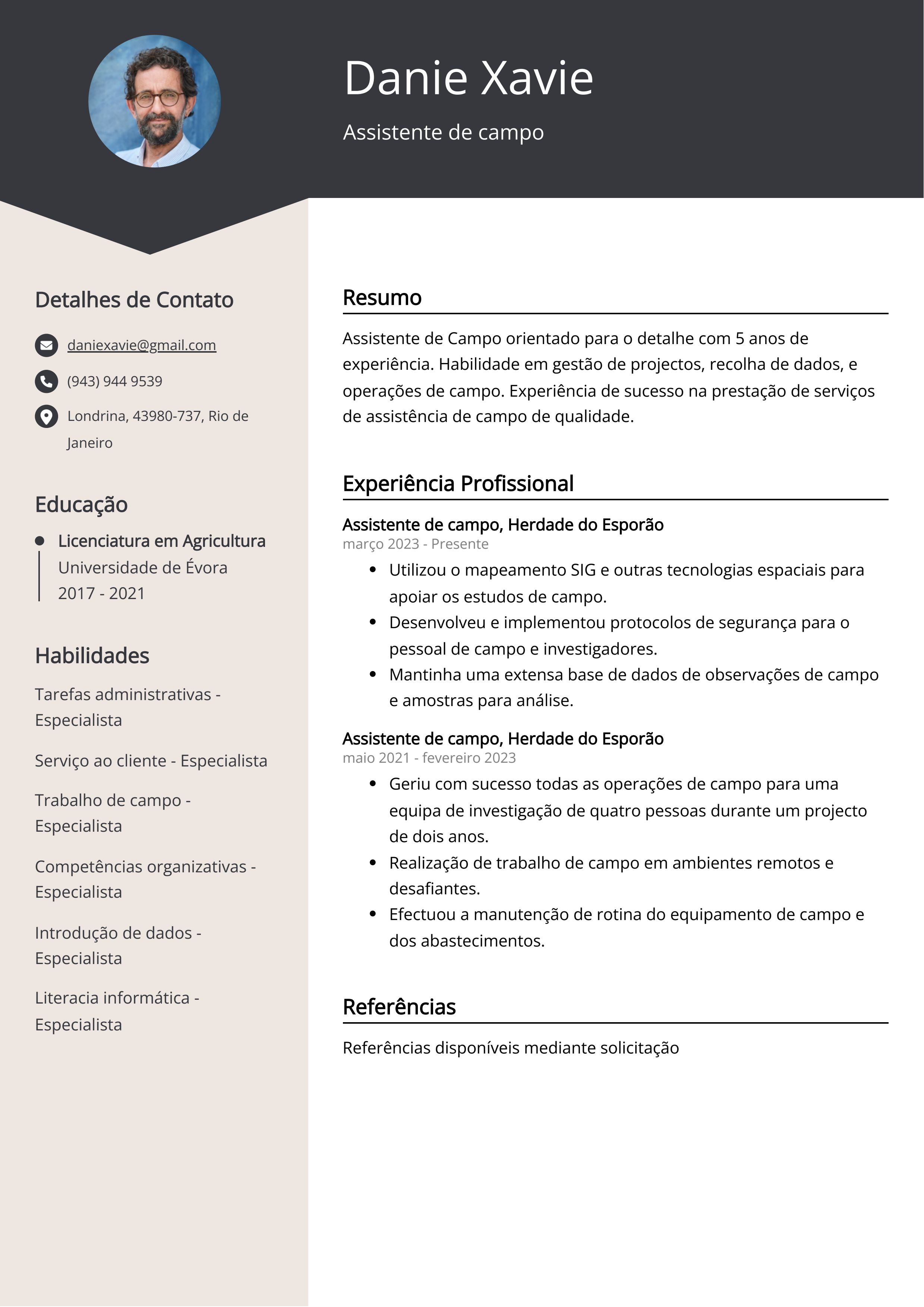 Criar CV