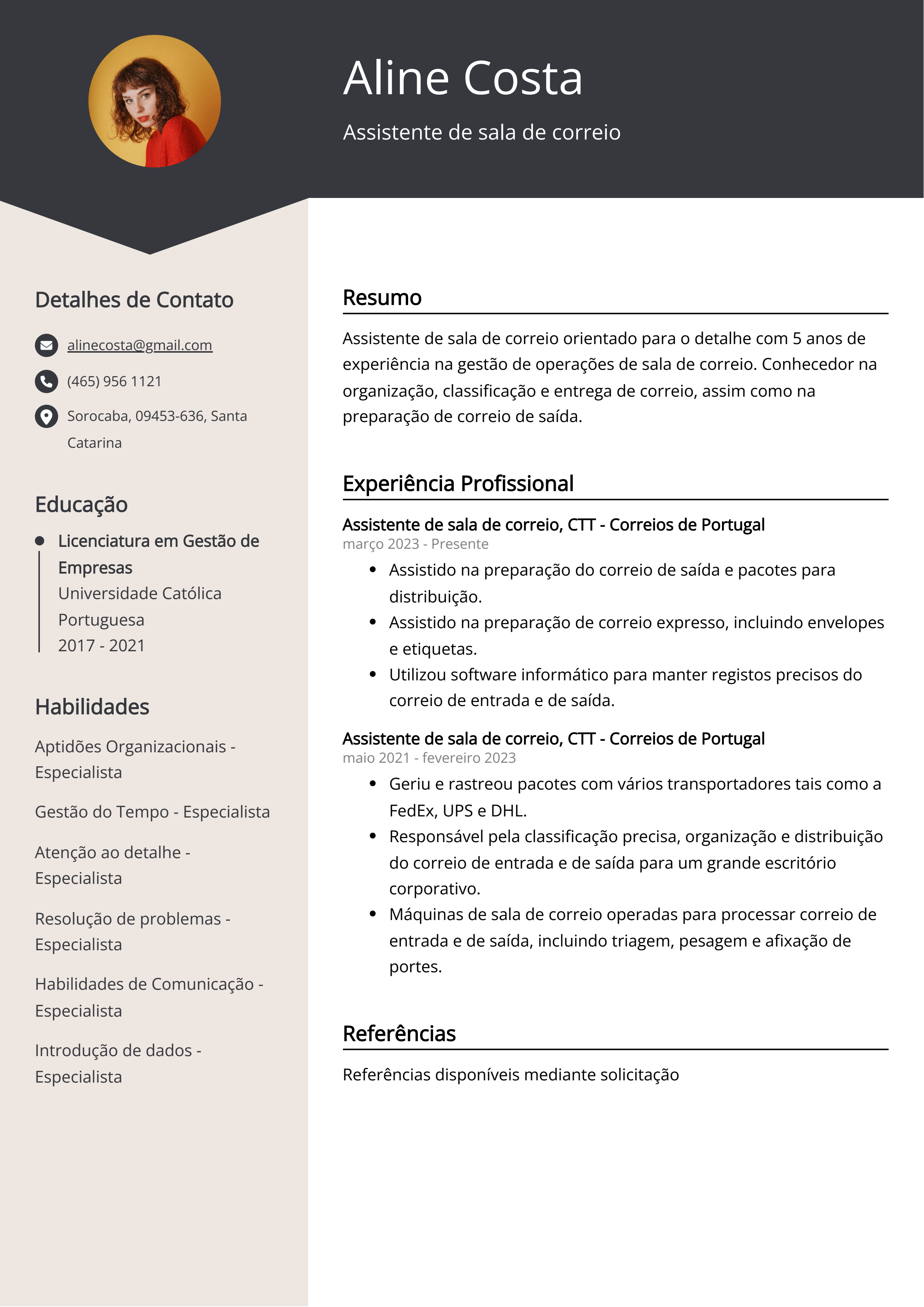 Criar CV