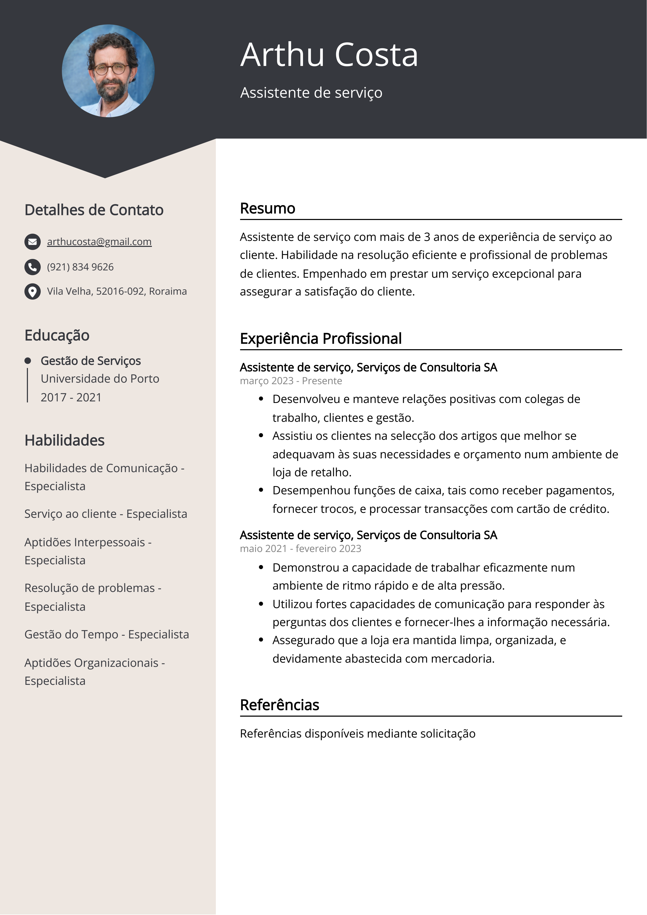 Criar CV