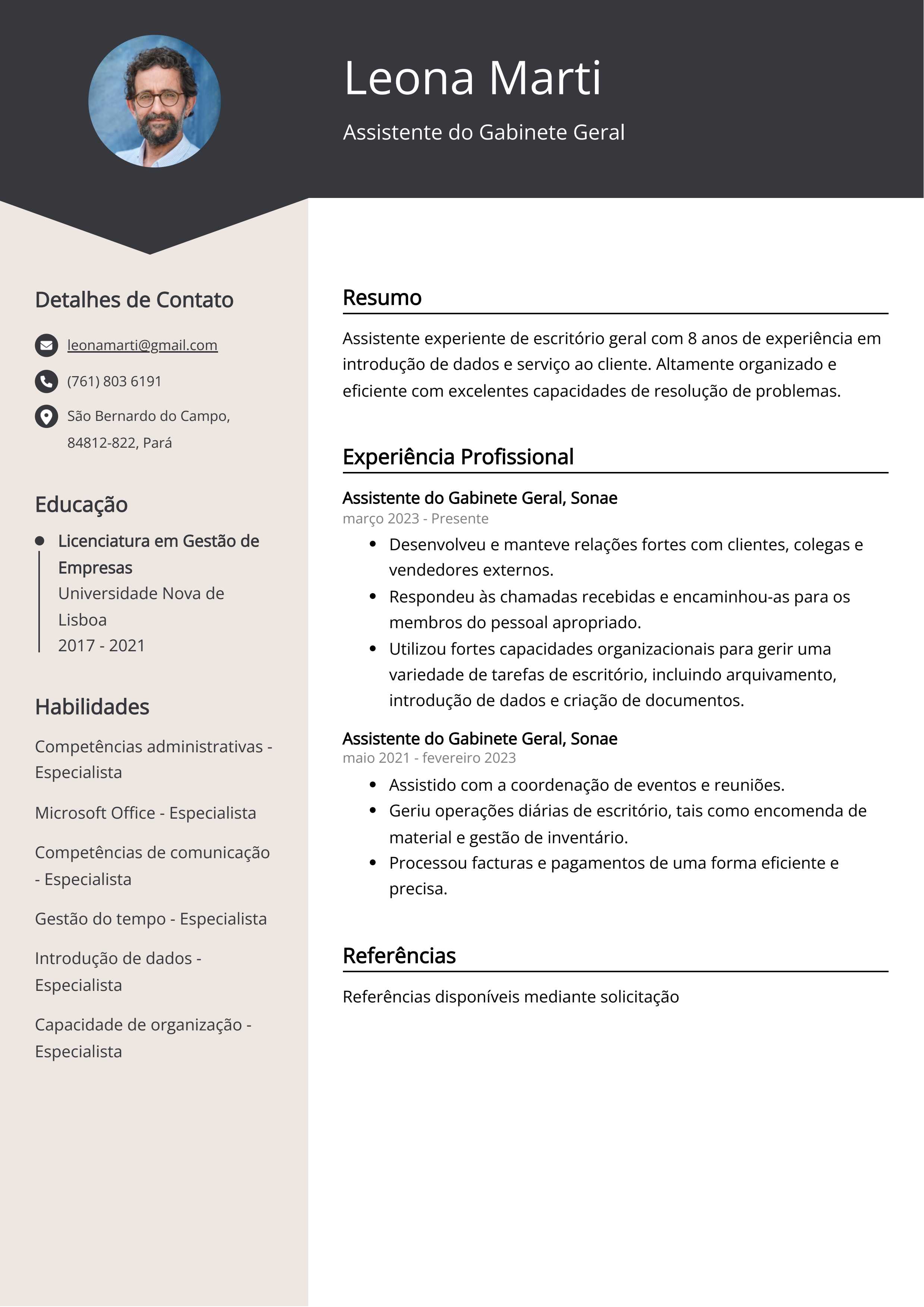 Criar CV