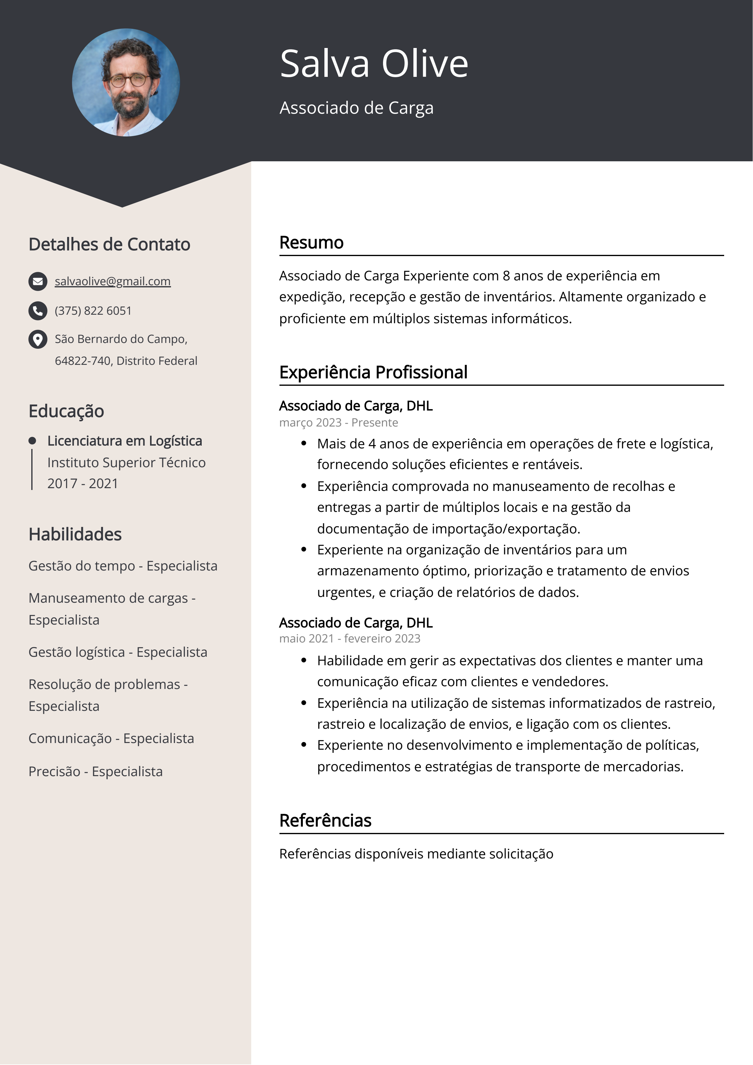 Criar CV