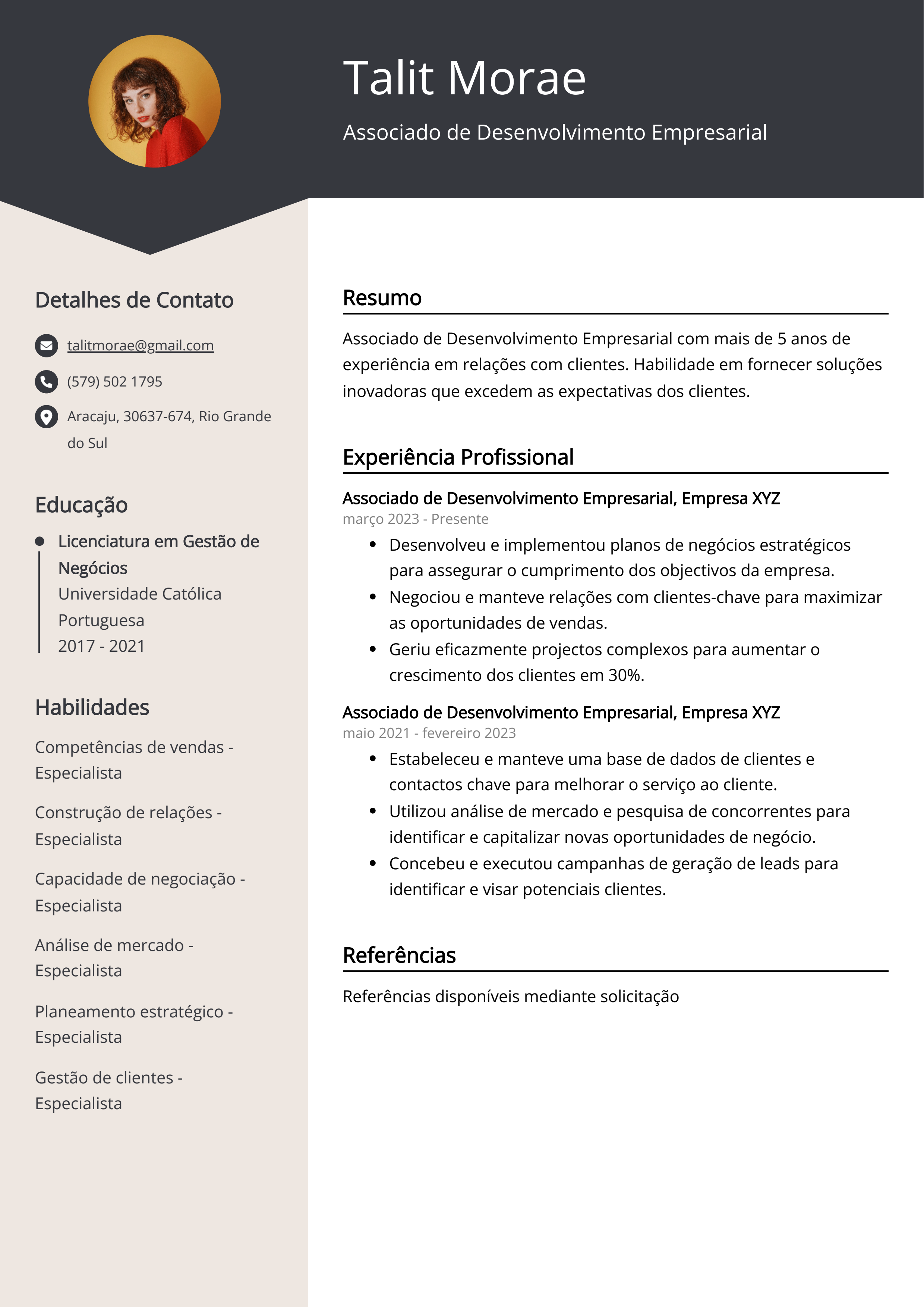 Criar CV