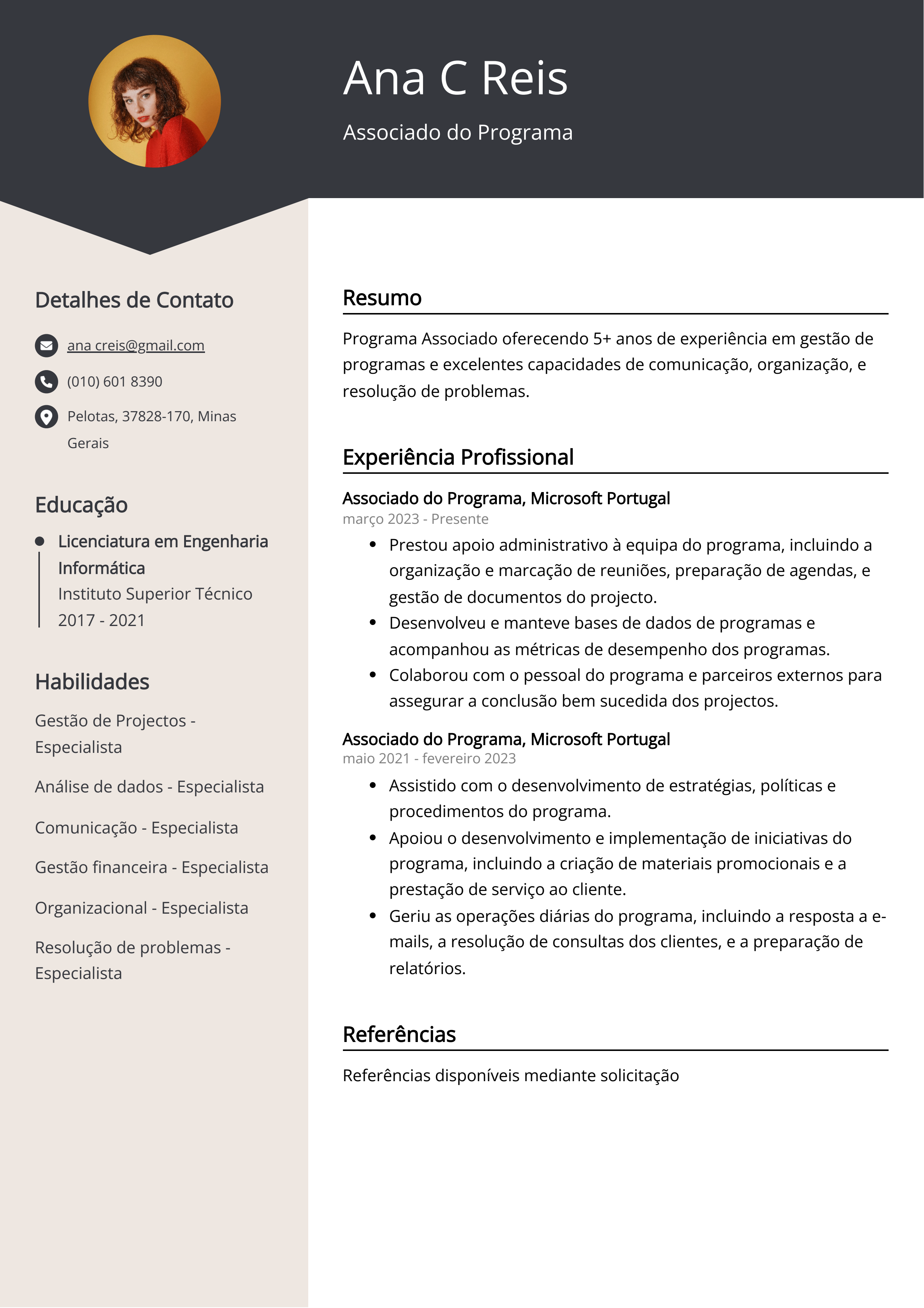 Criar CV