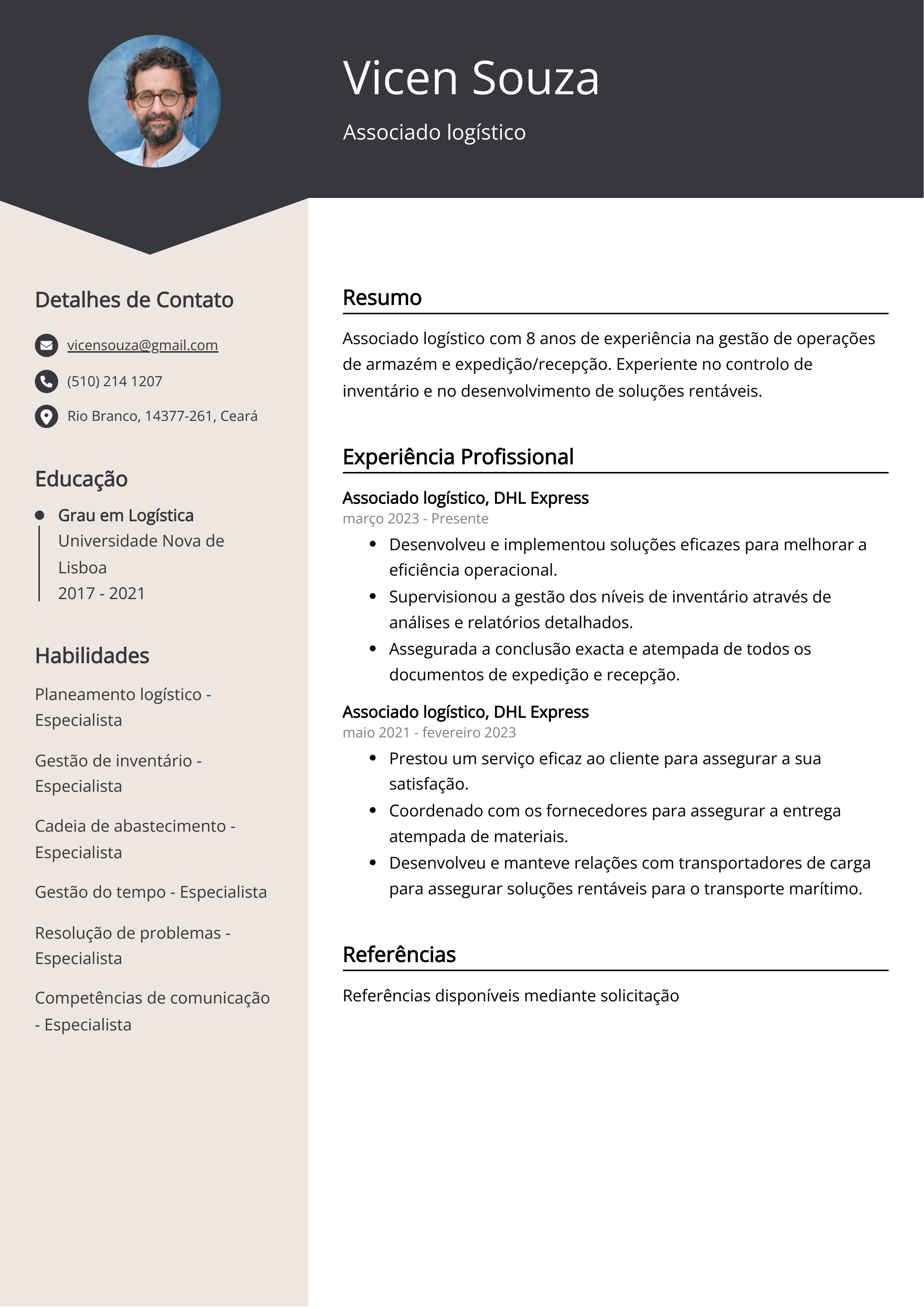 Criar CV