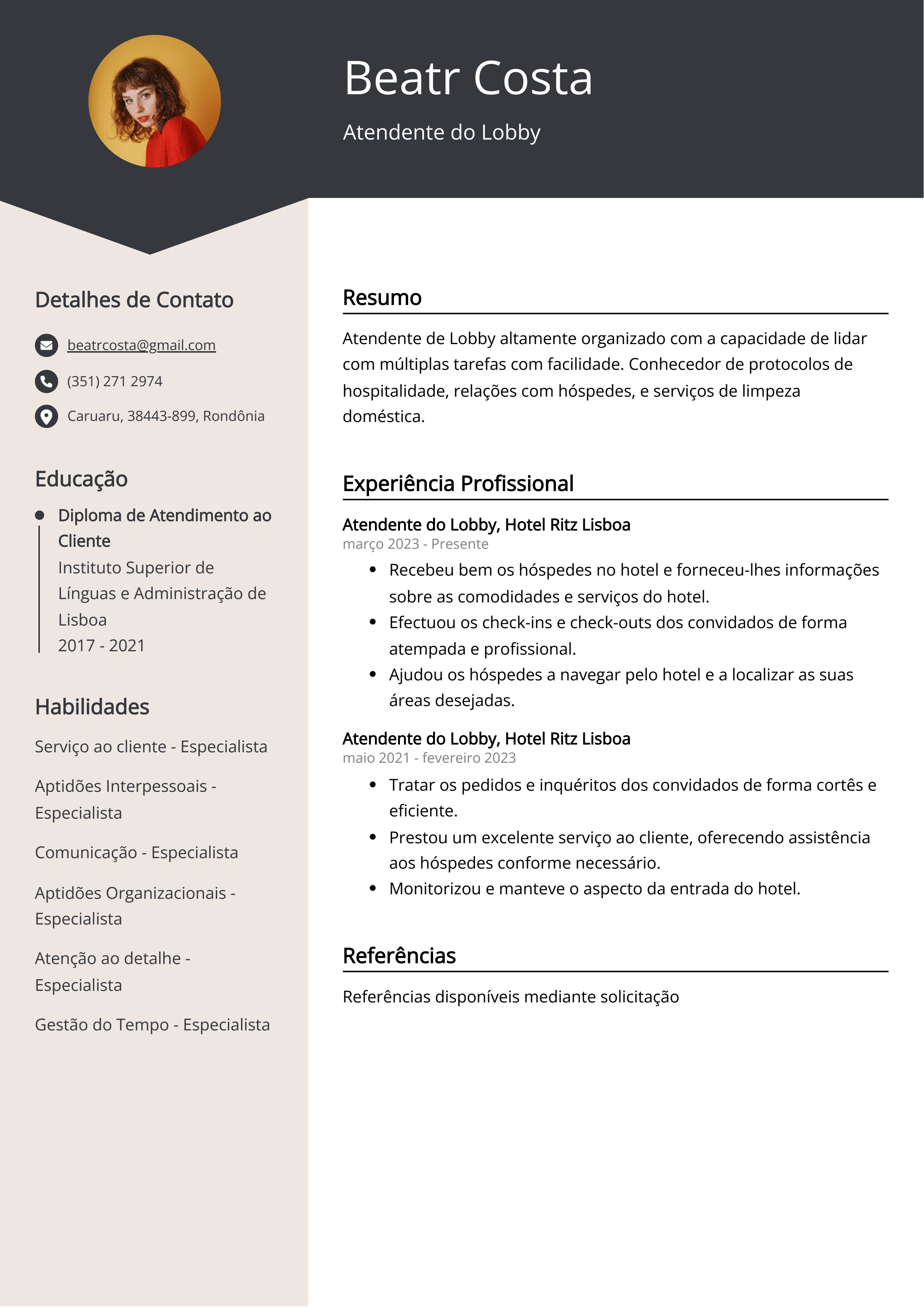 Criar CV