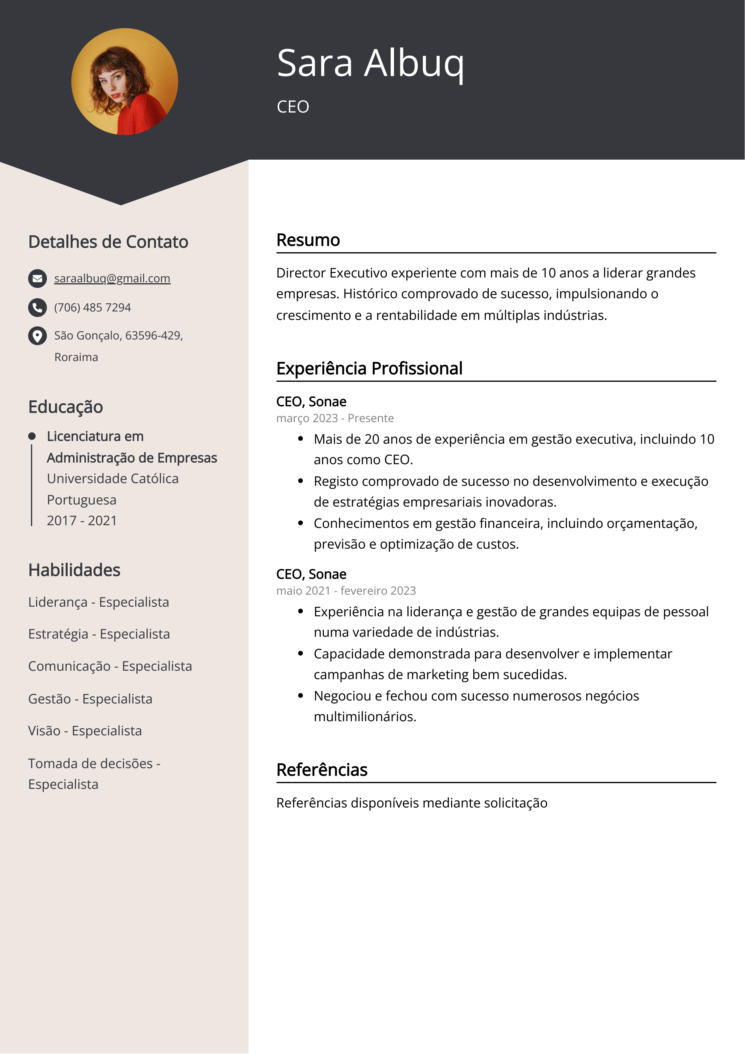 Criar CV