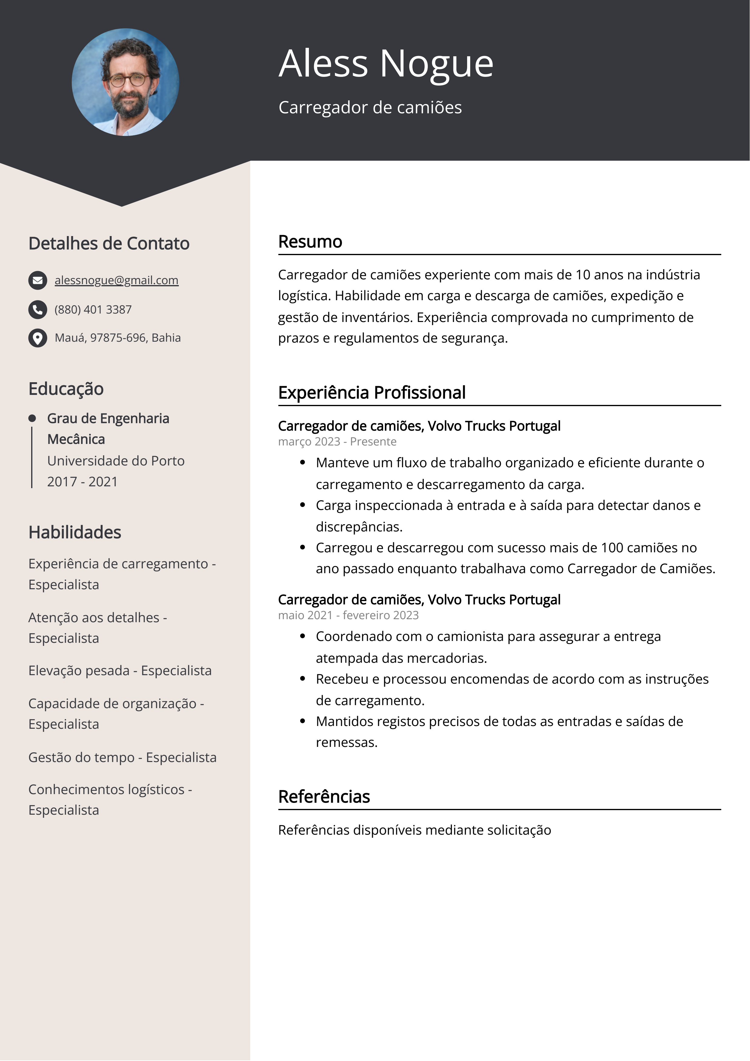 Criar CV