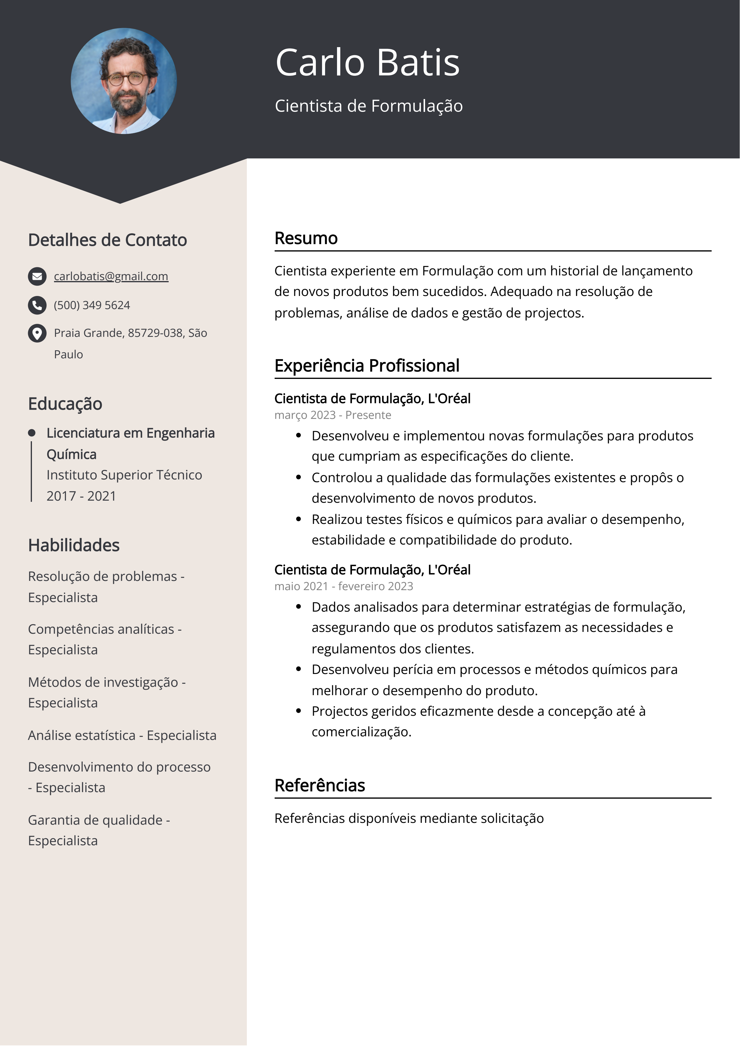 Criar CV