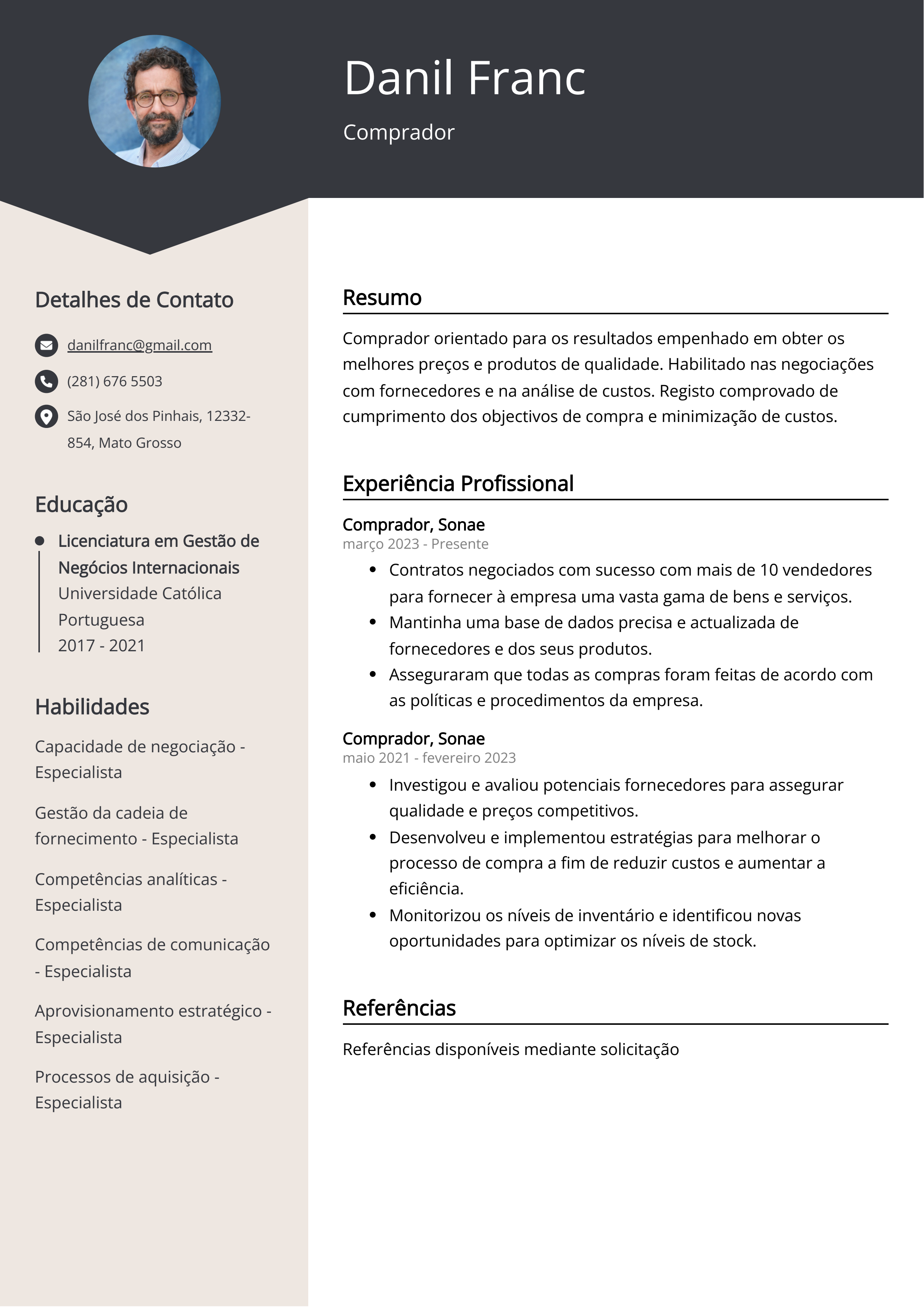 Criar CV