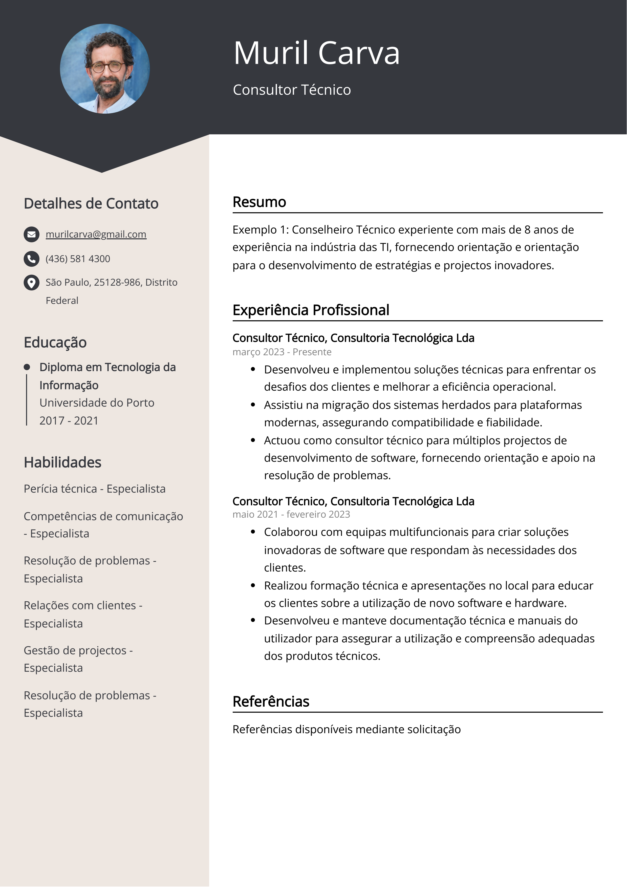 Criar CV