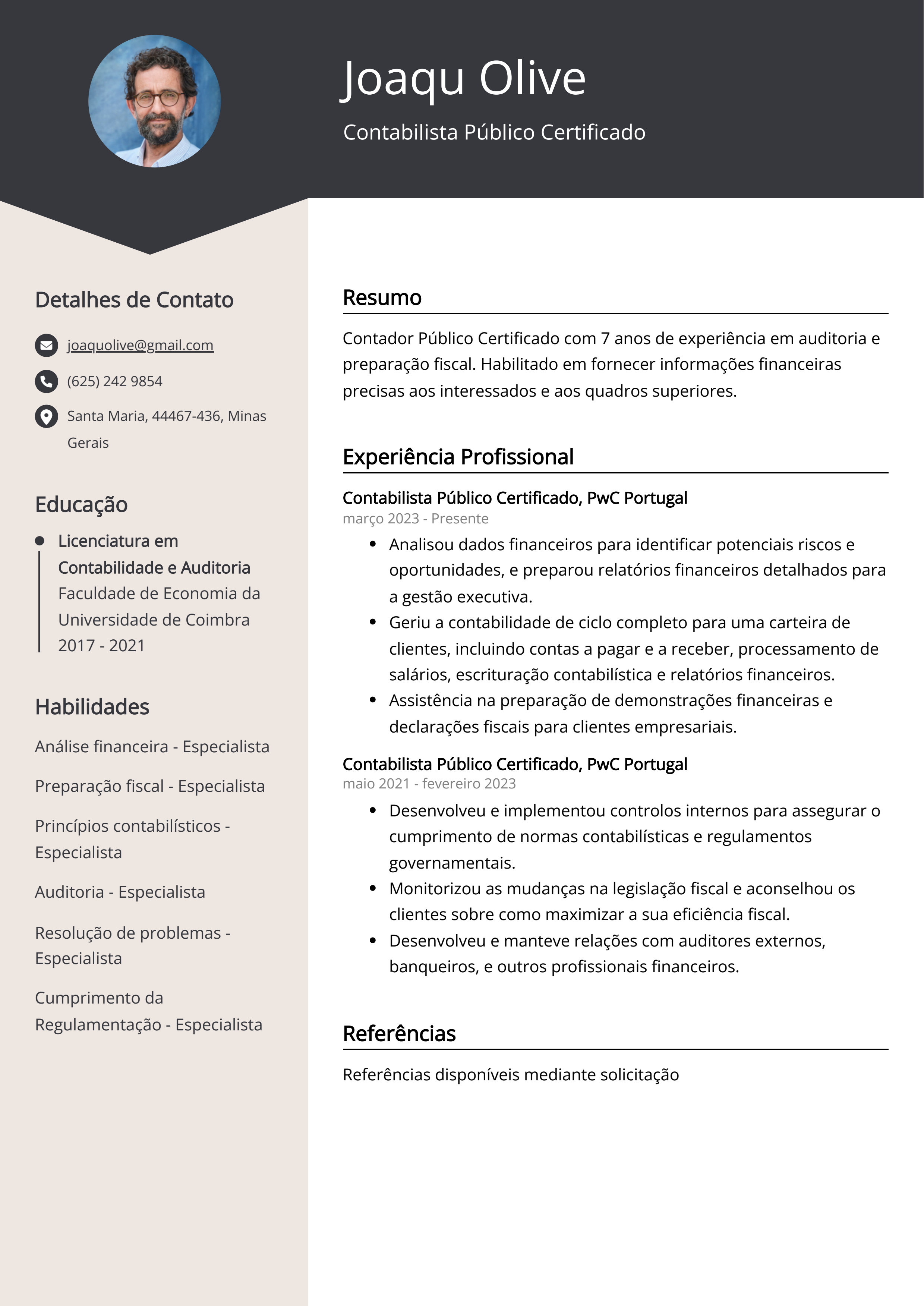 Criar CV