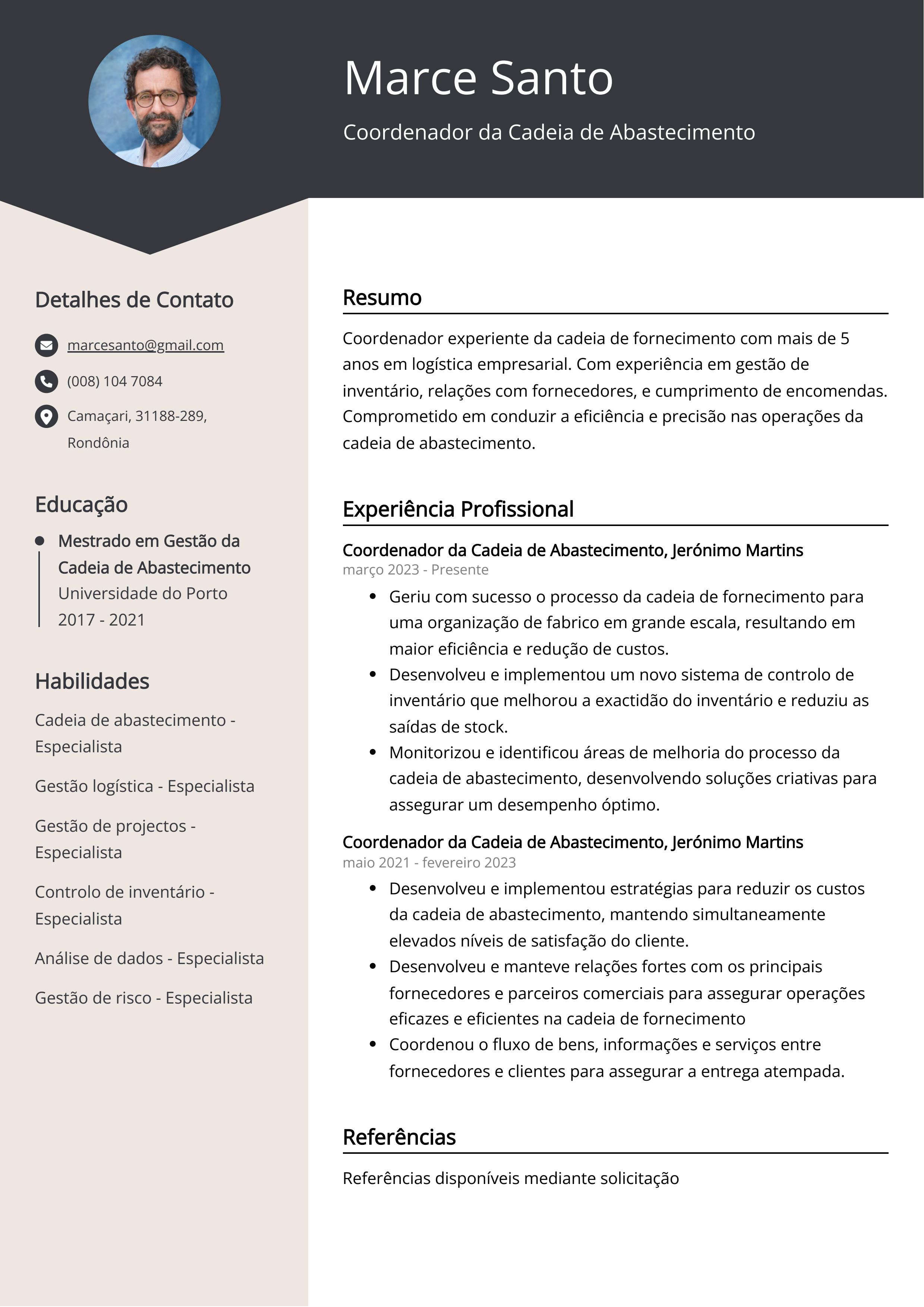 Criar CV