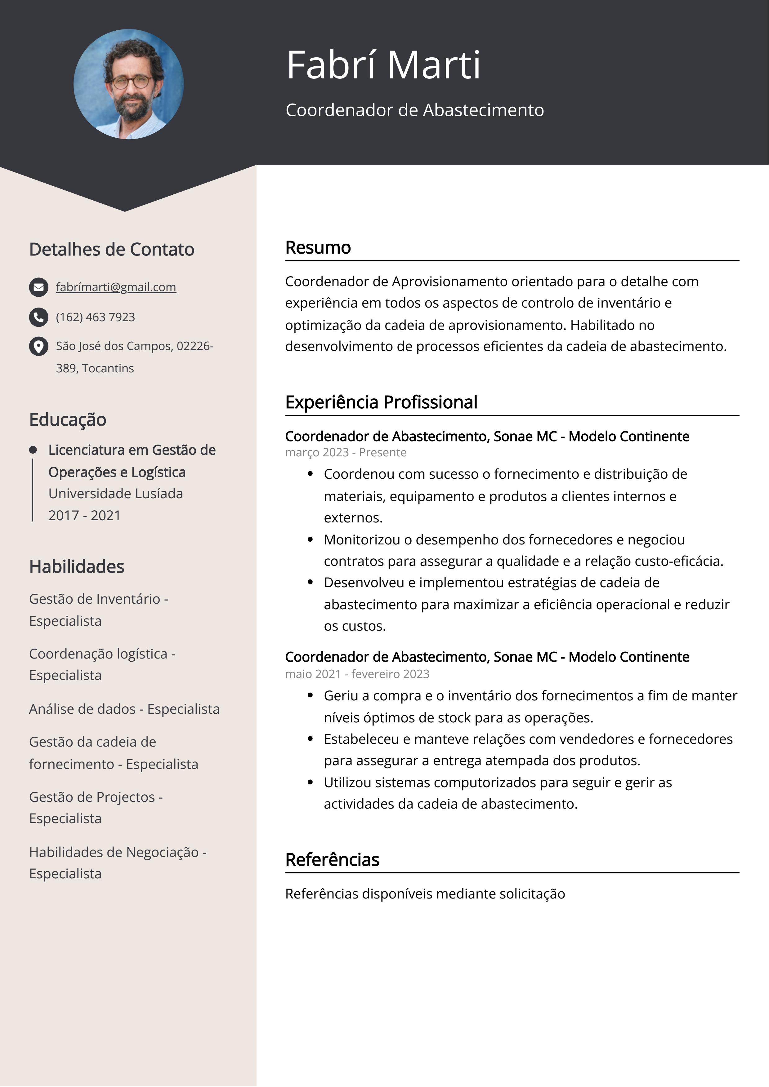 Criar CV