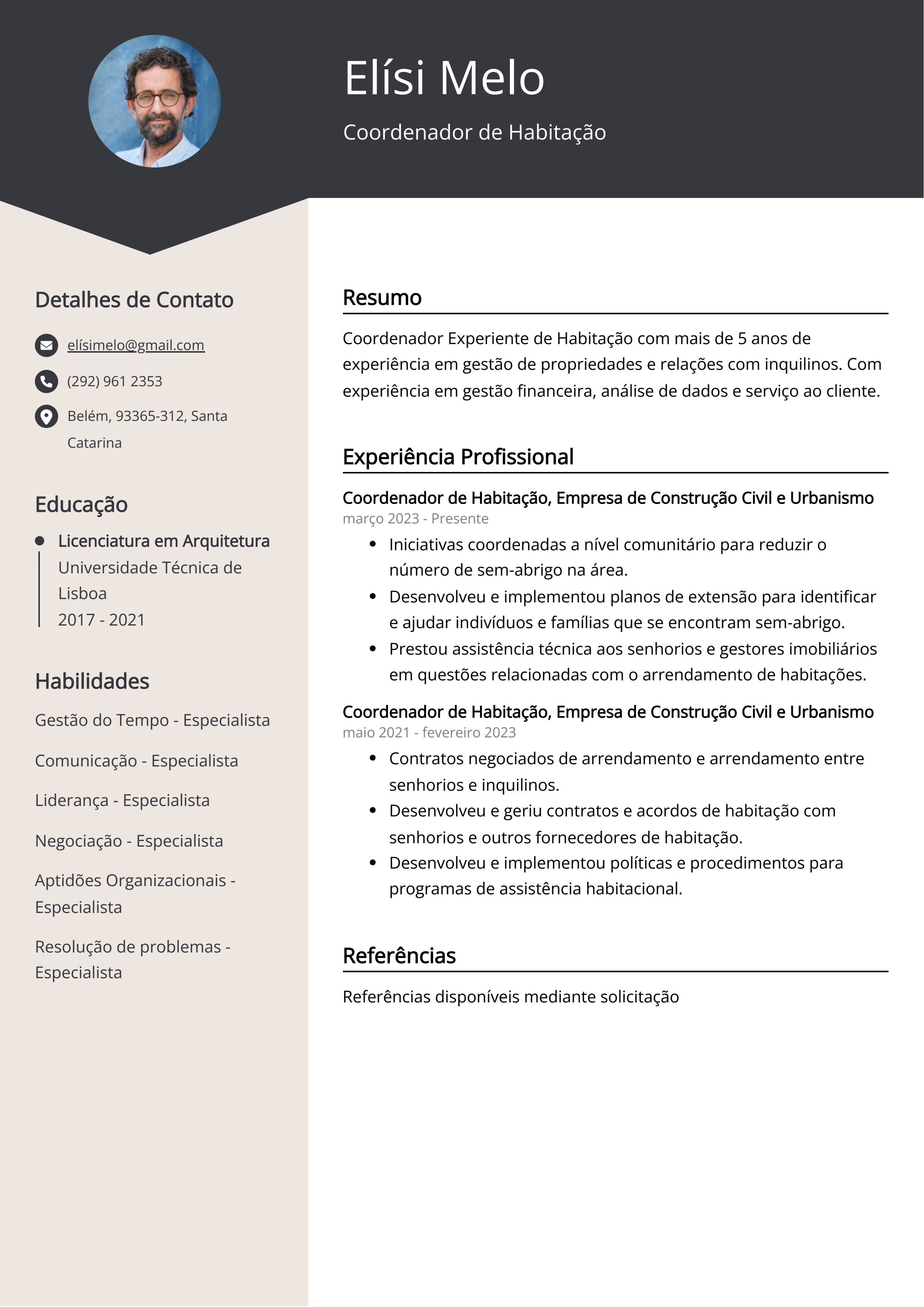 Criar CV