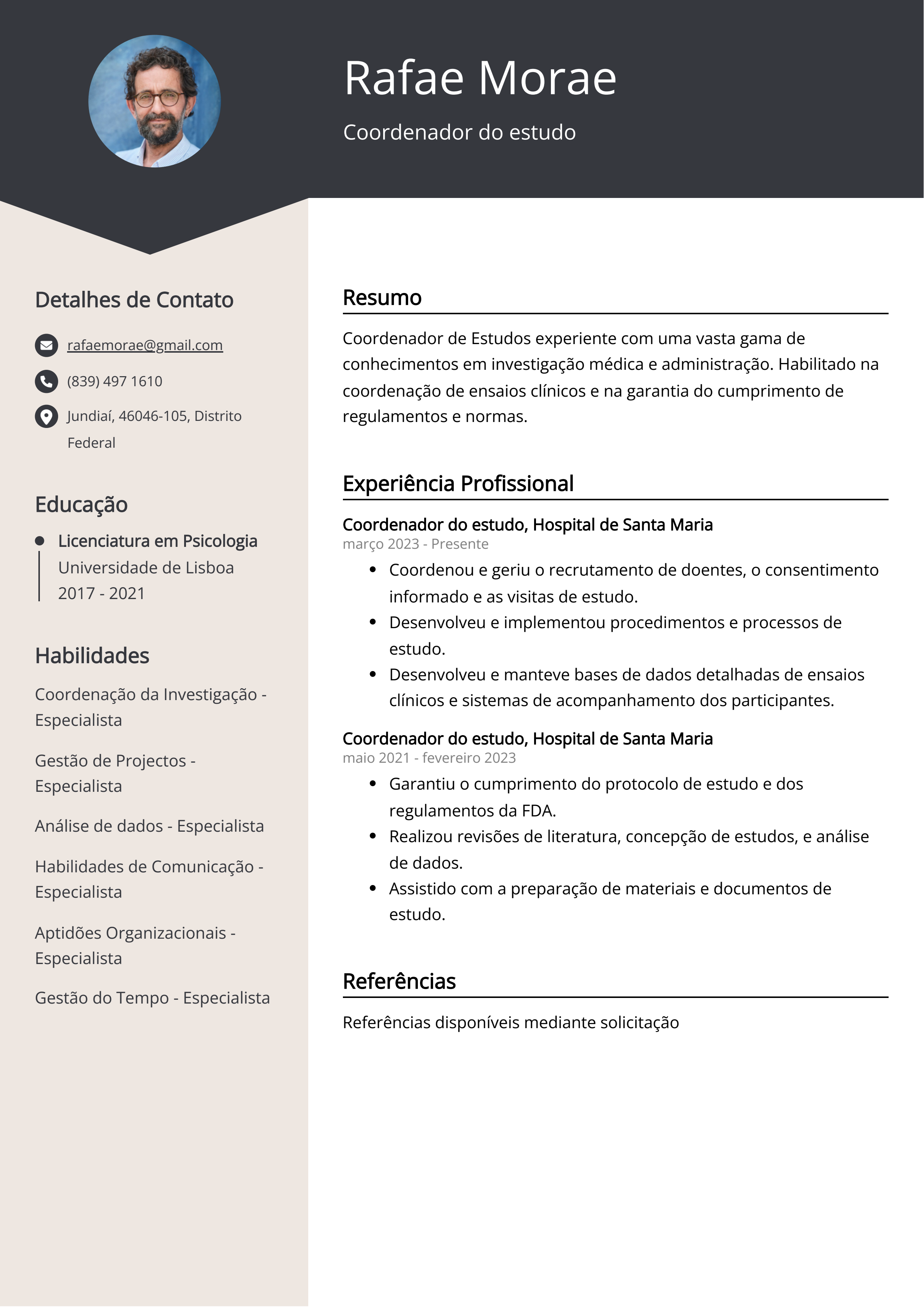 Criar CV