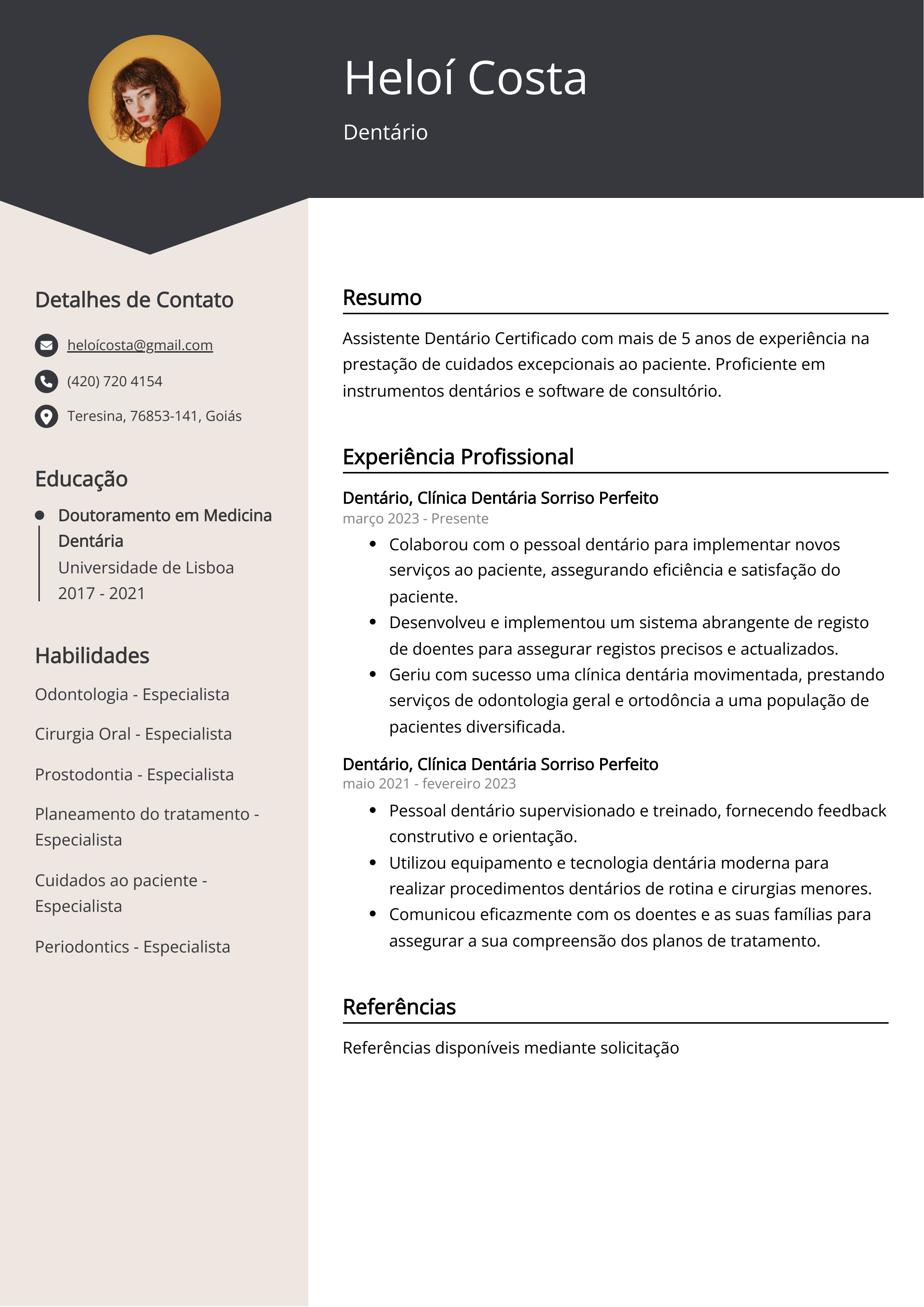 Criar CV