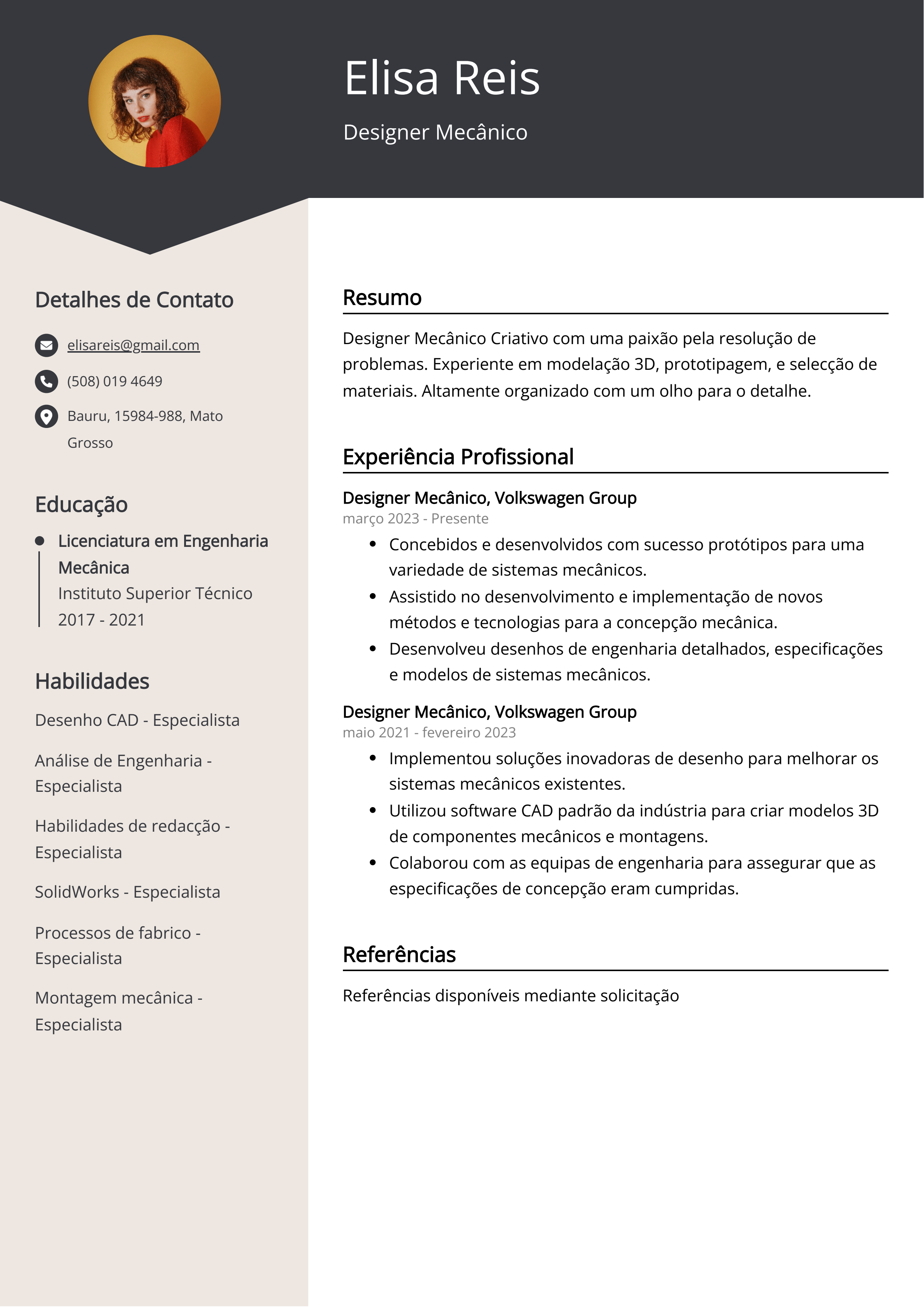 Criar CV