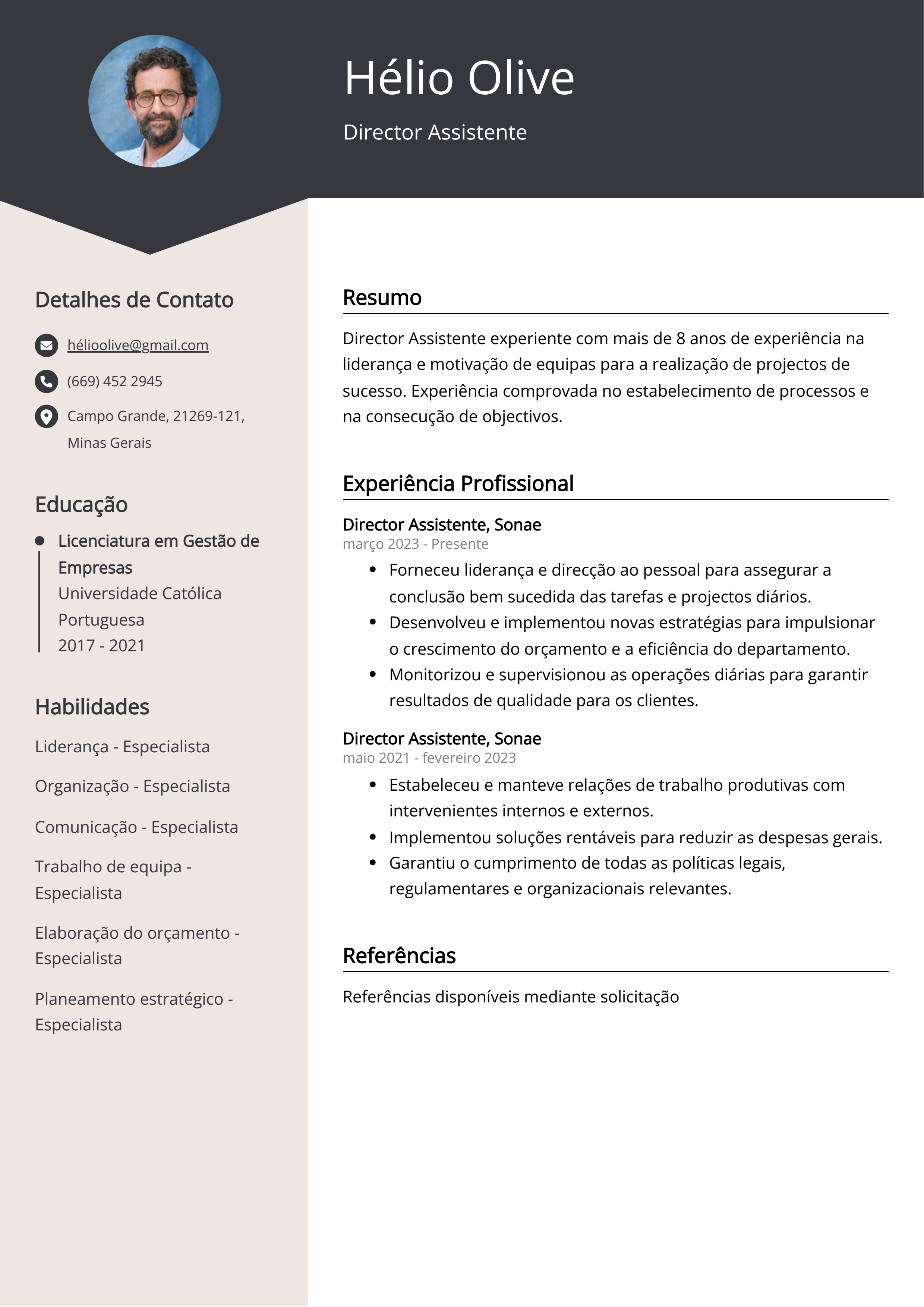 Criar CV