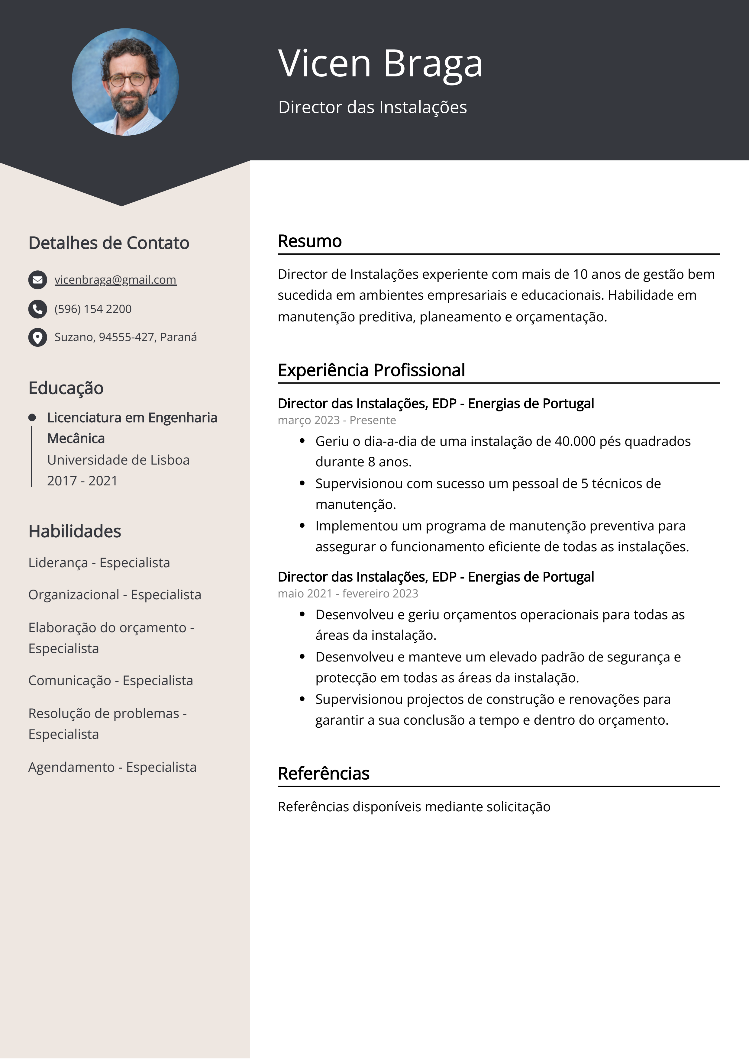 Criar CV