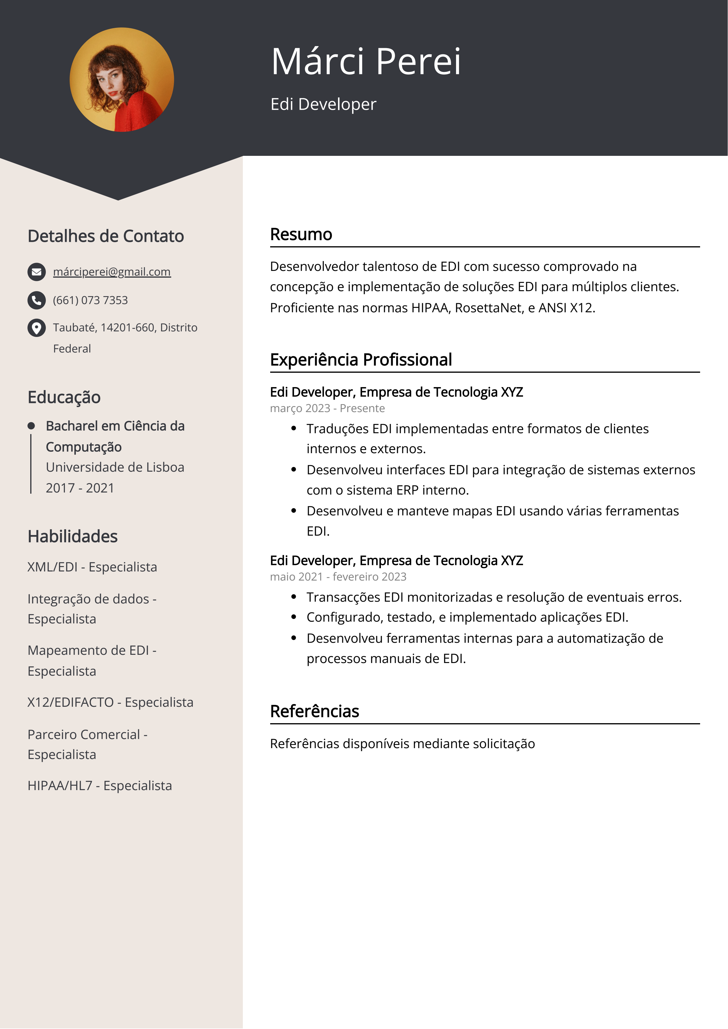 Criar CV