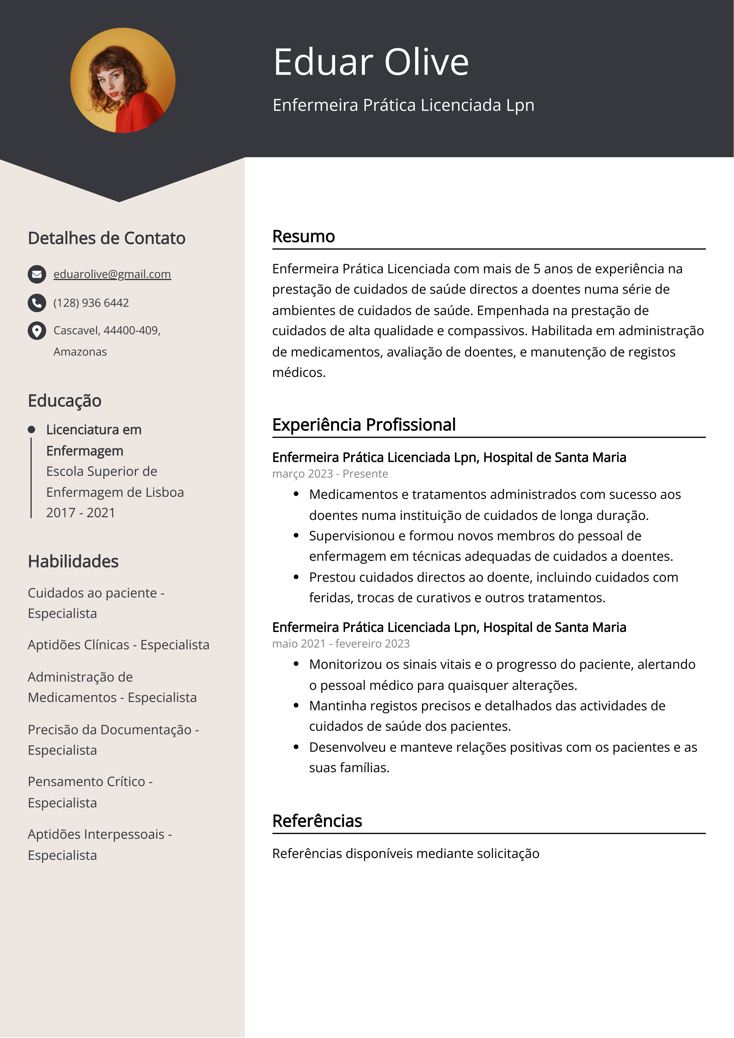 Criar CV