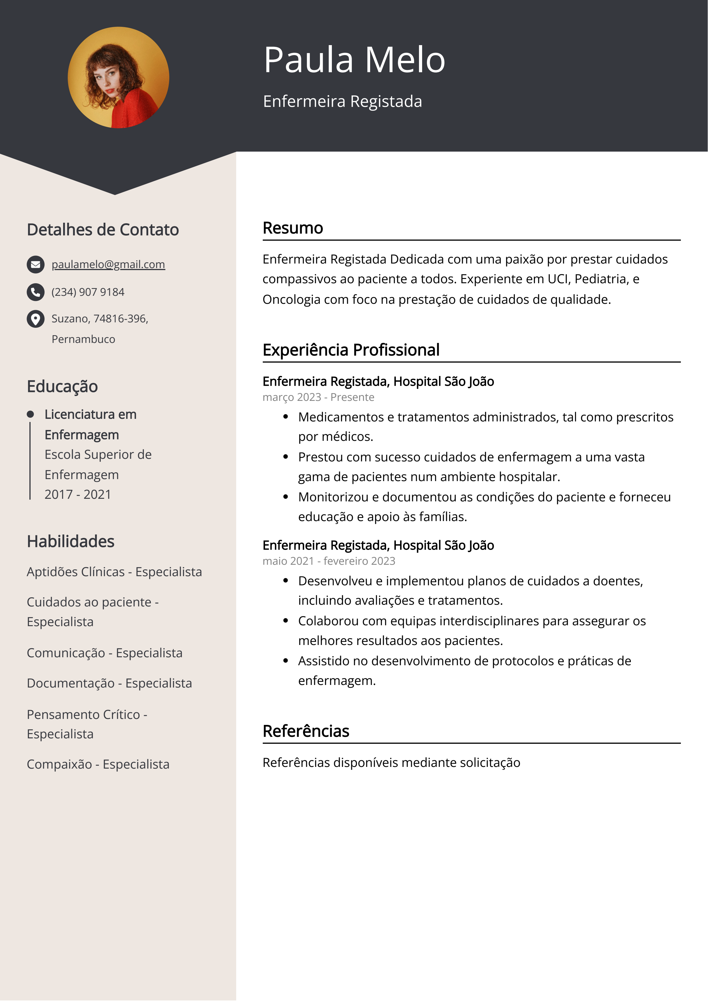 Criar CV