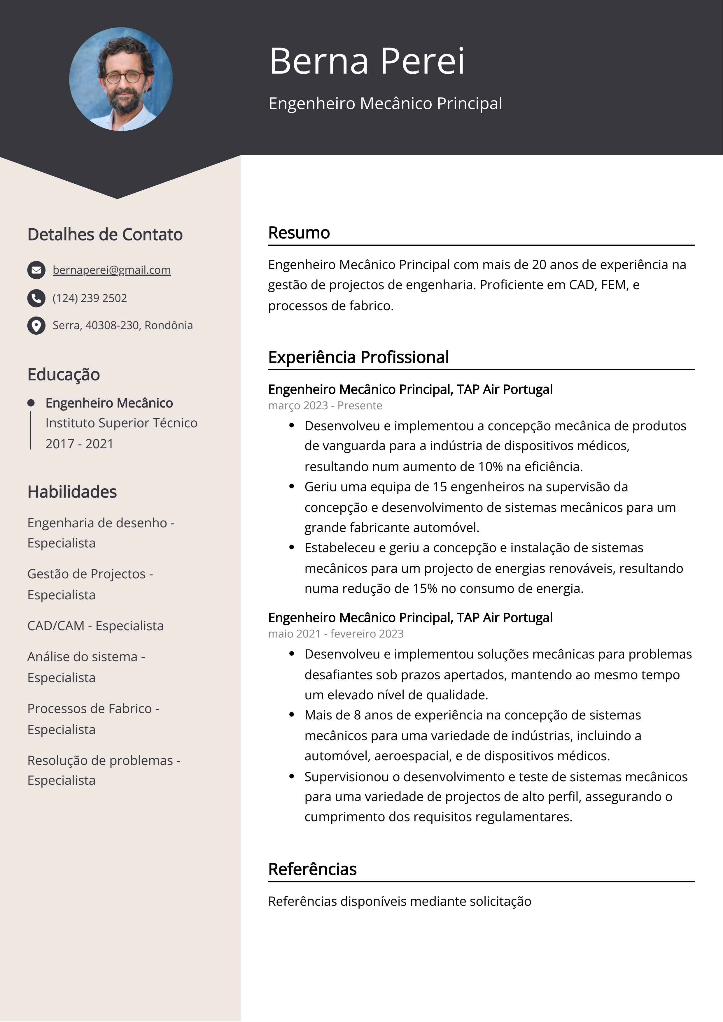 Criar CV