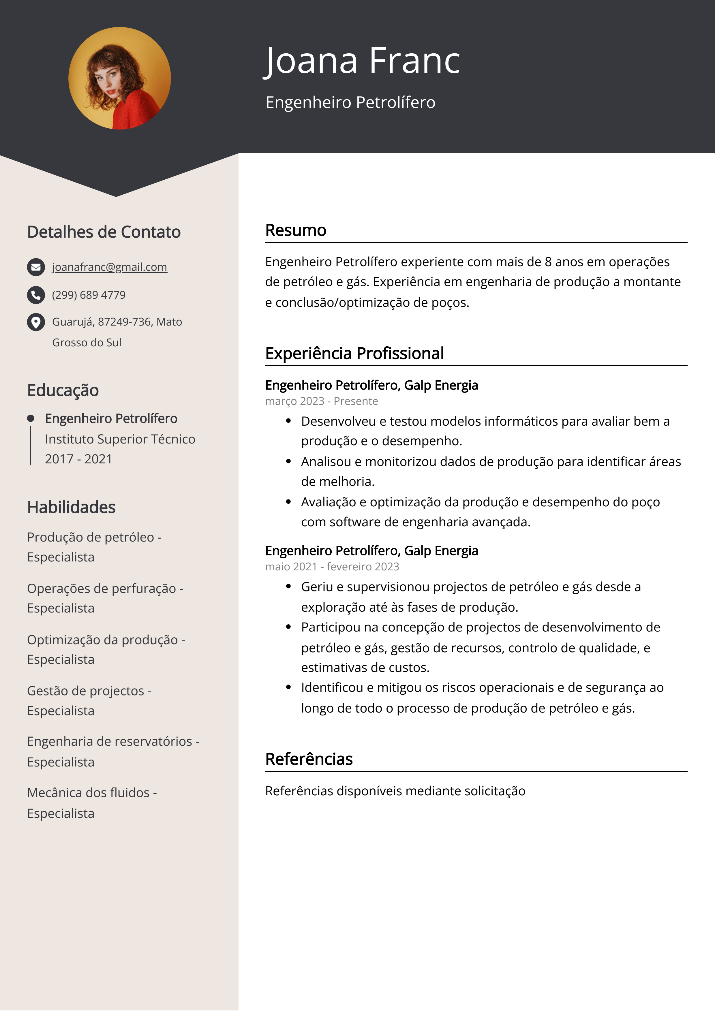 Criar CV