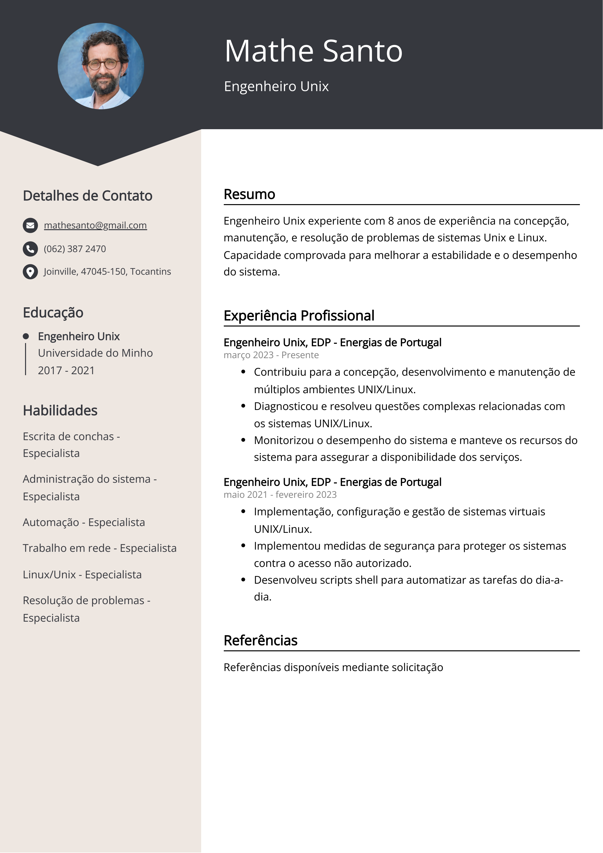 Criar CV