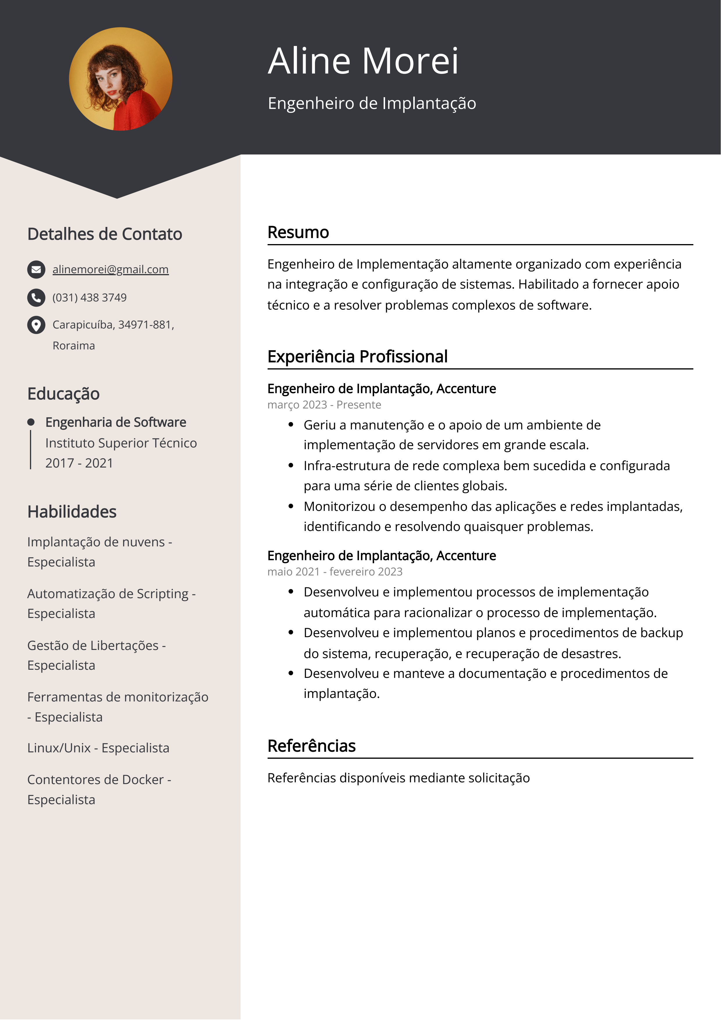 Criar CV