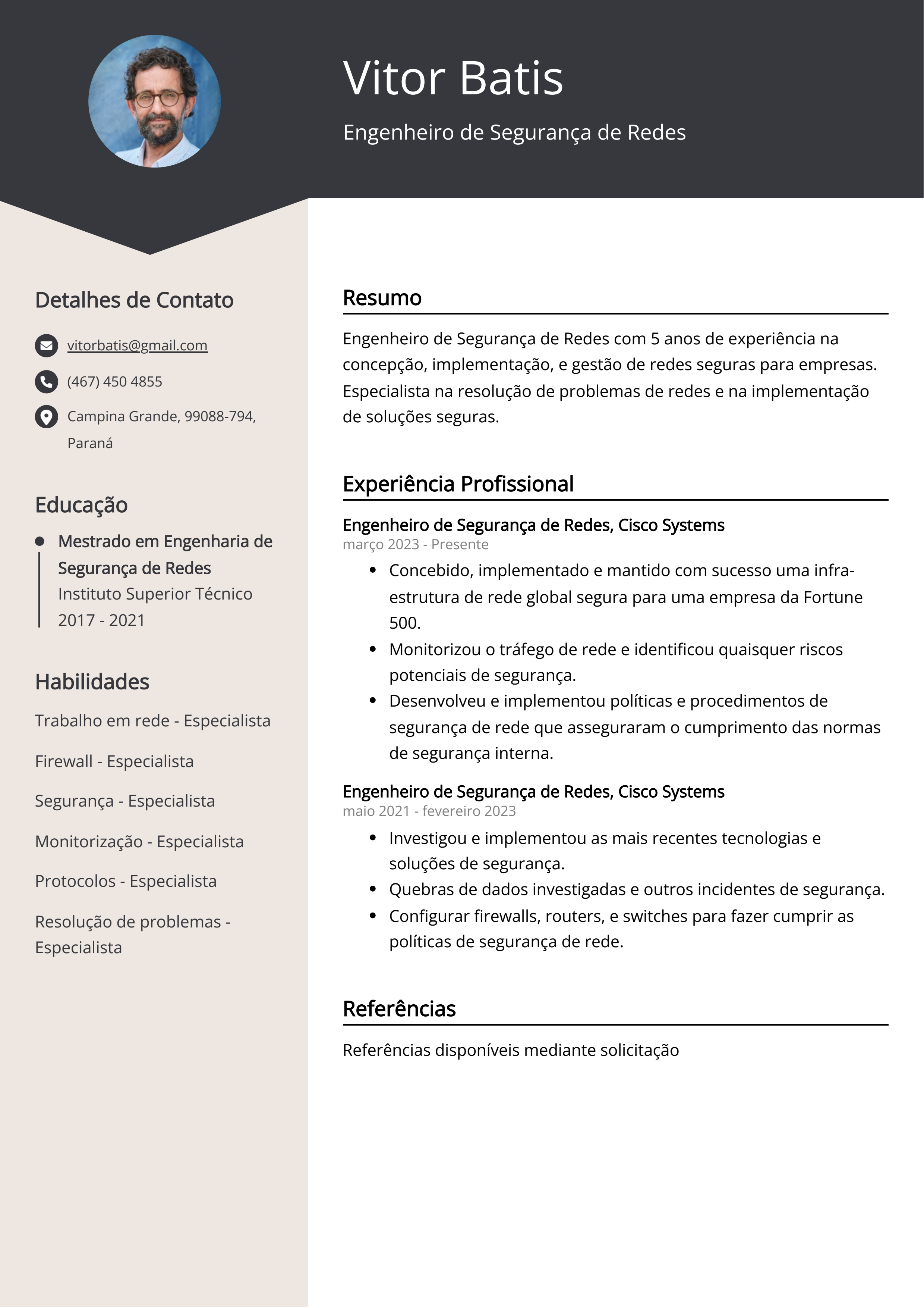 Criar CV