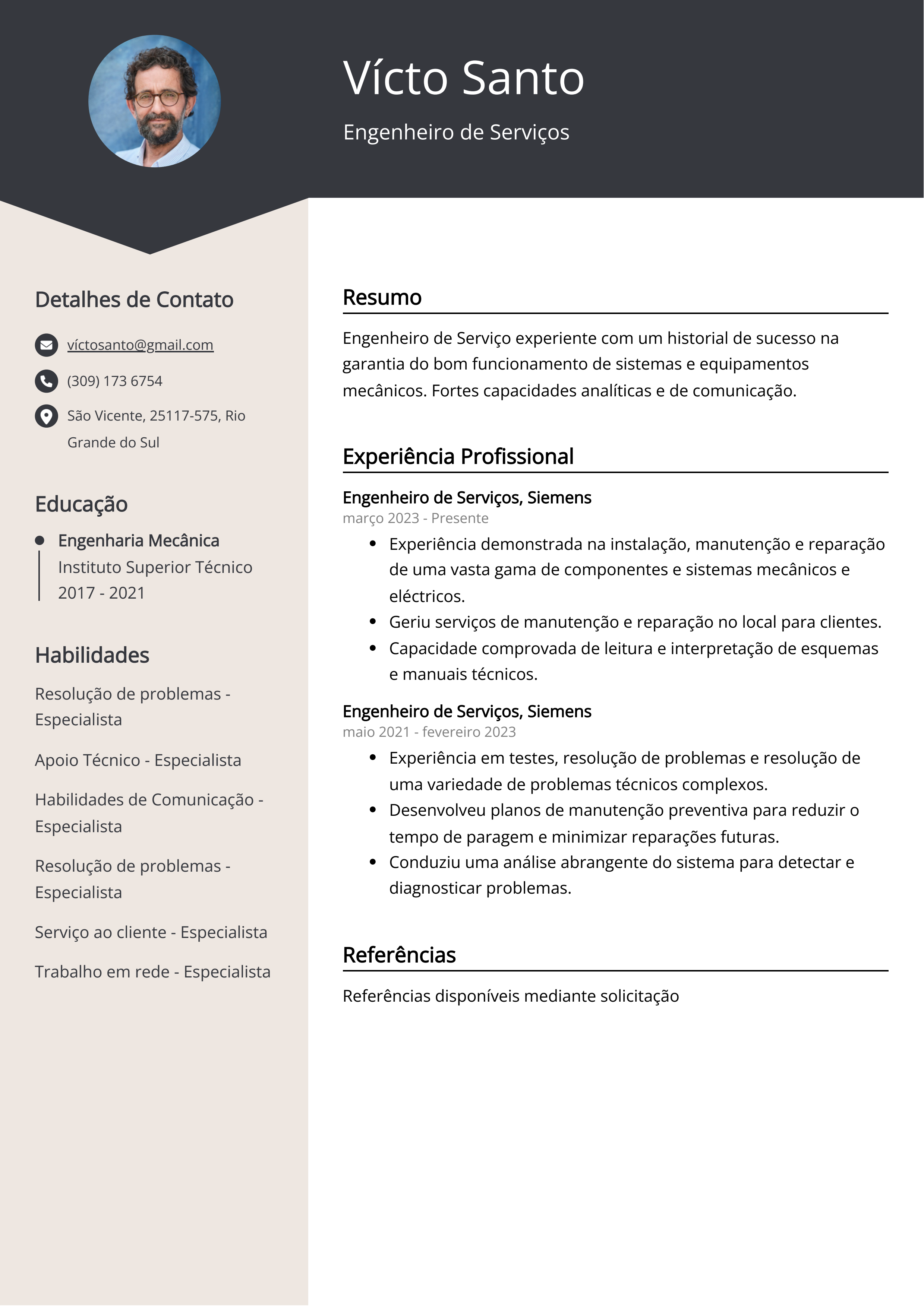 Criar CV