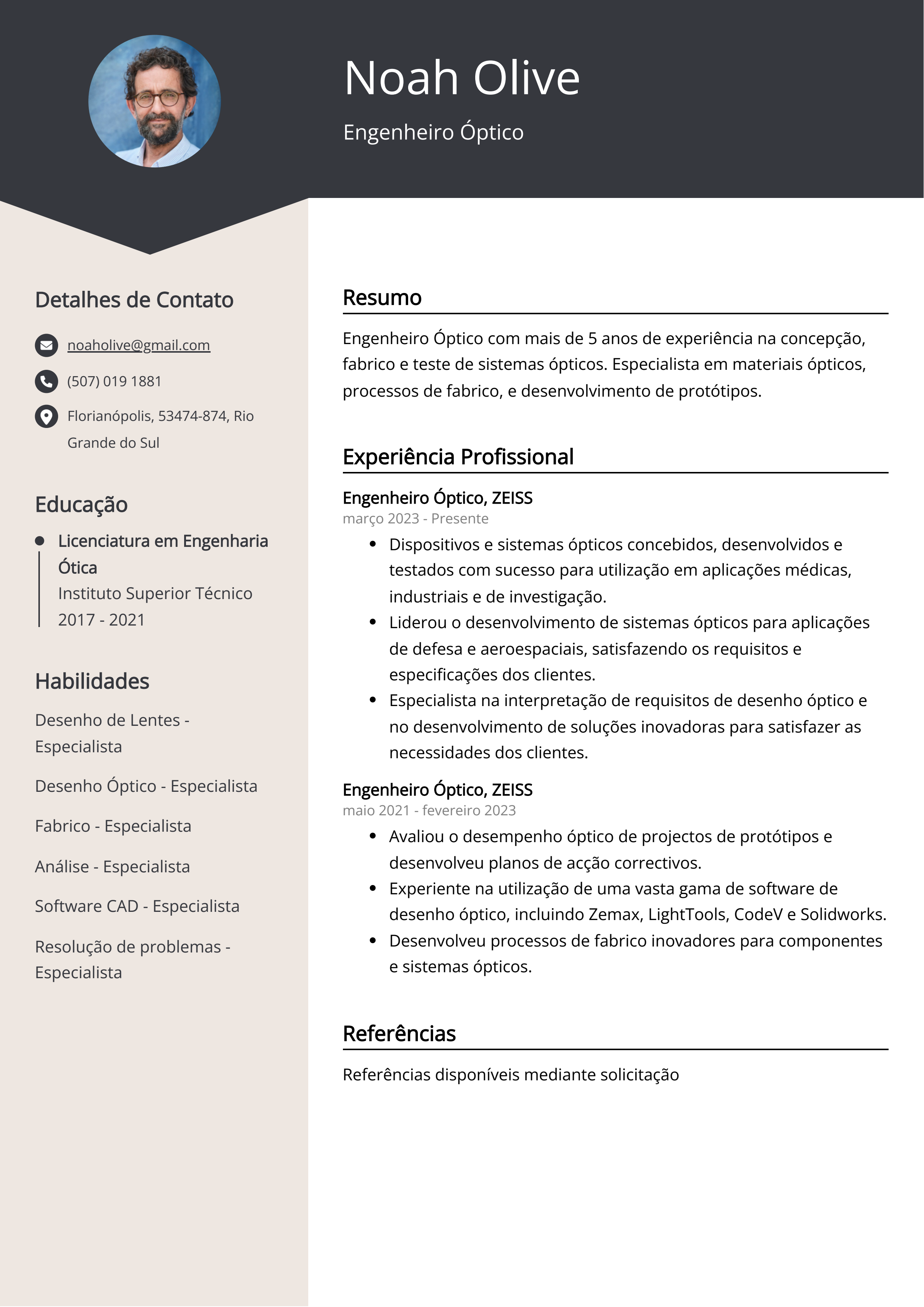 Criar CV