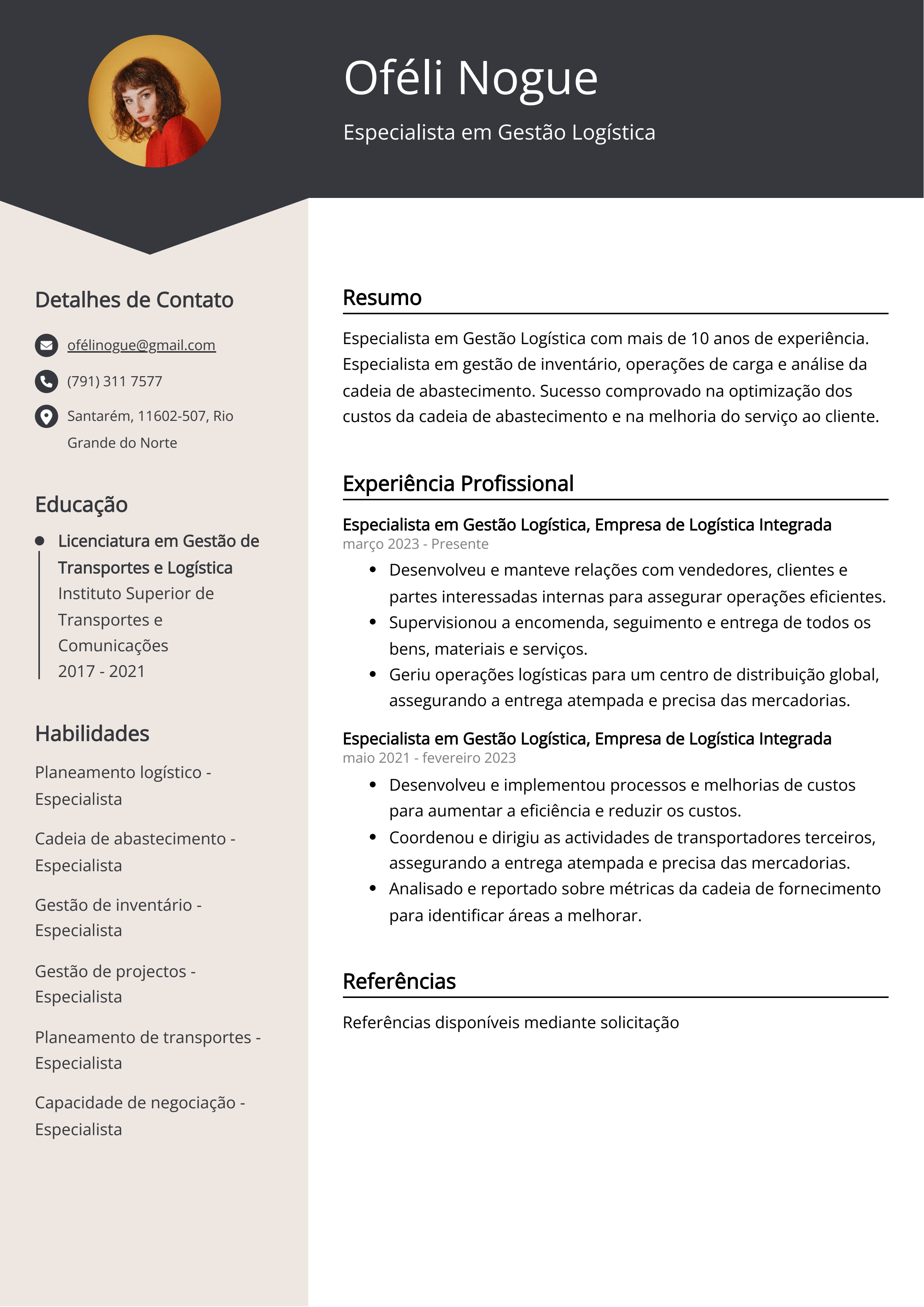 Criar CV