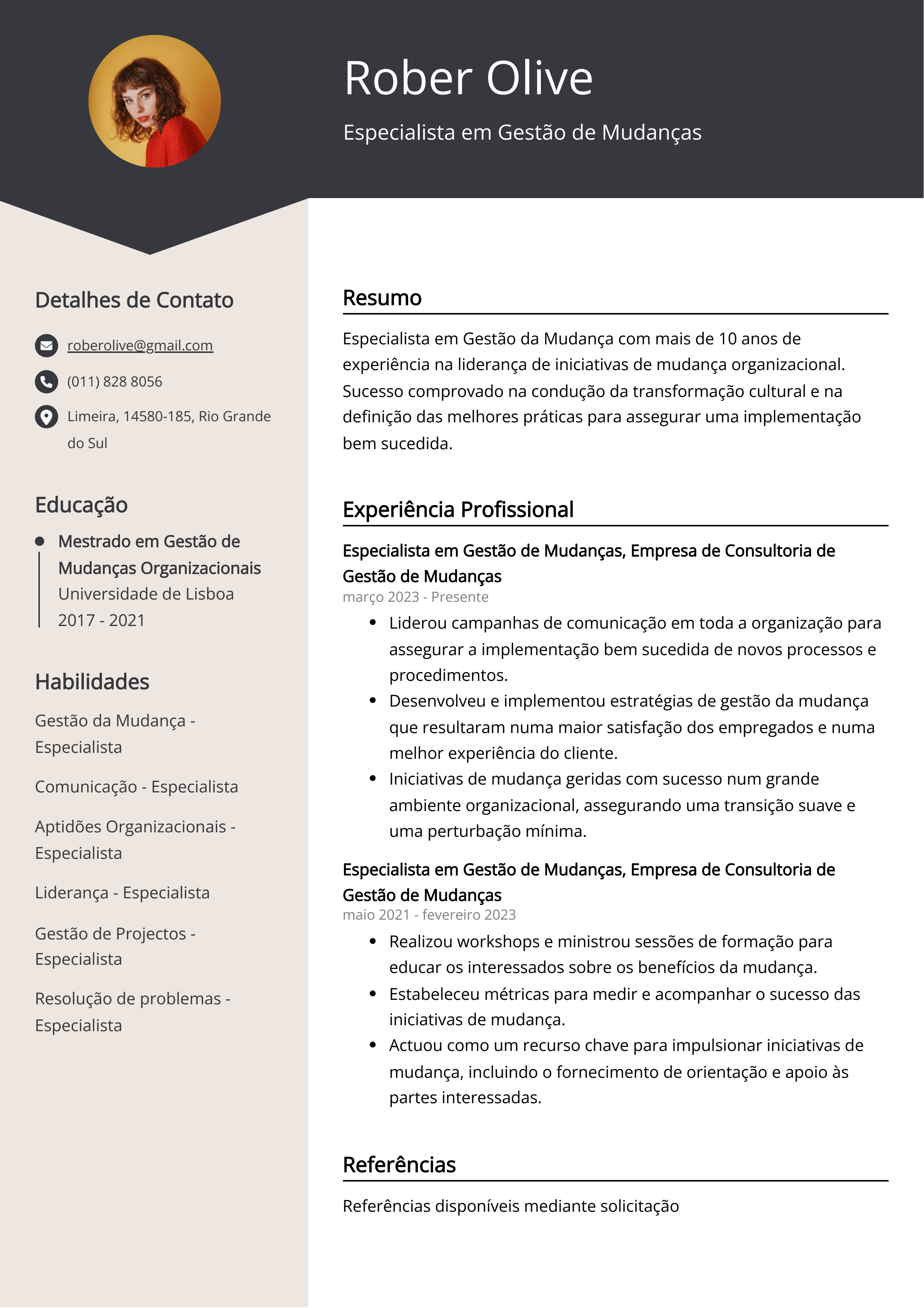 Criar CV