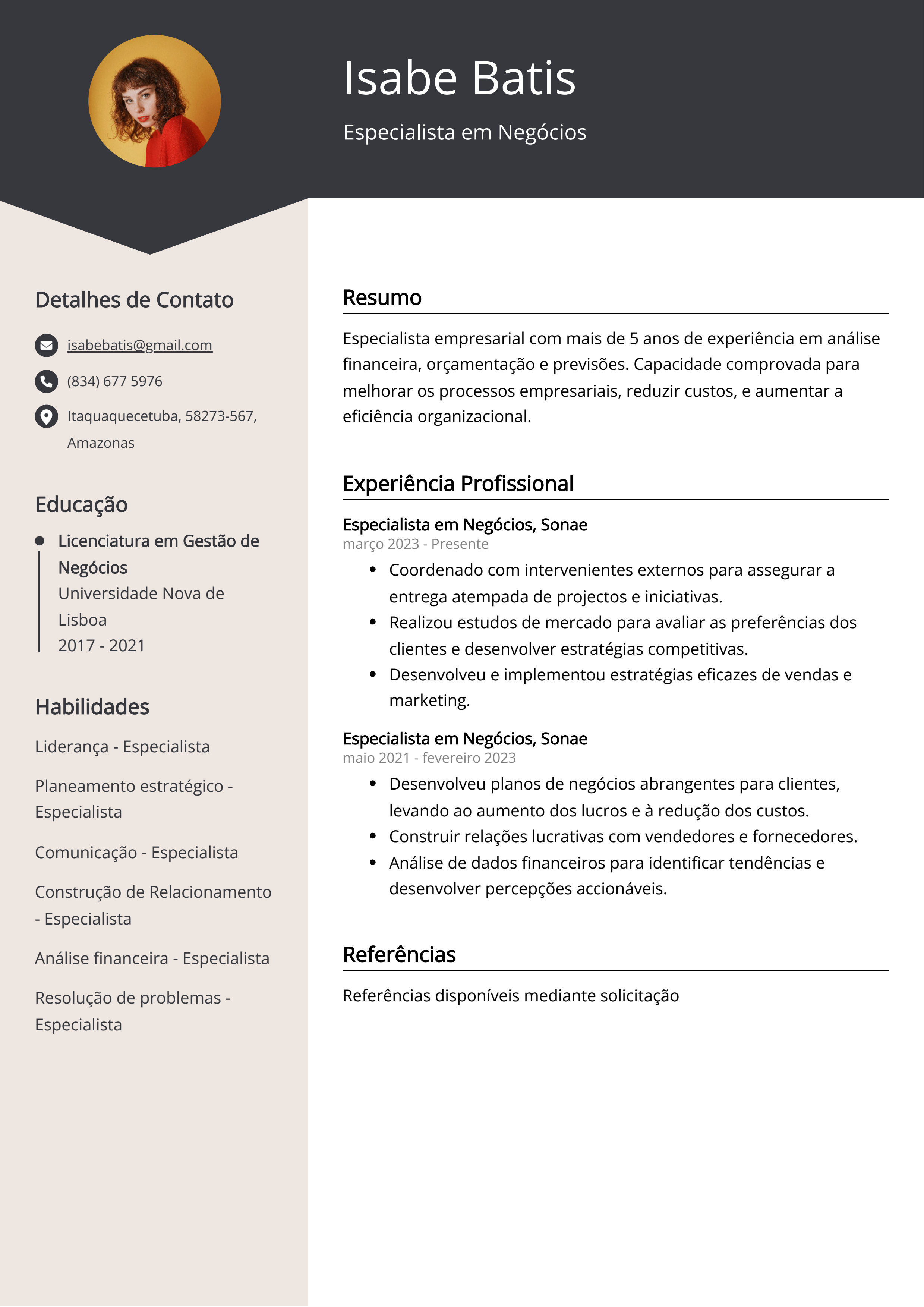 Criar CV